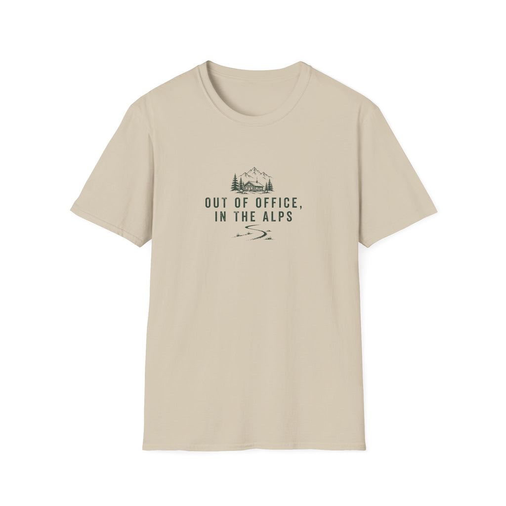 Out Of Office In The Alps T-Shirt