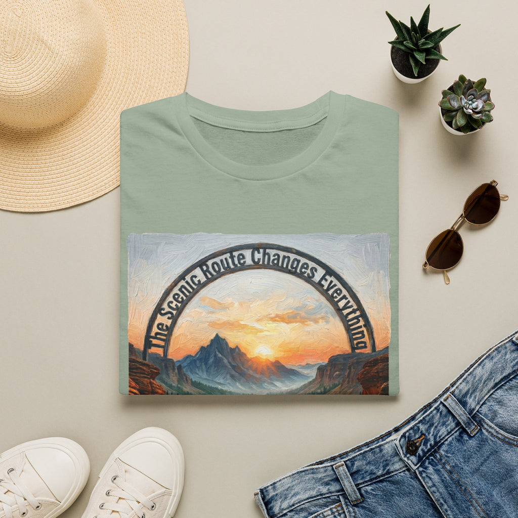 The Scenic Route Changes Everything T-Shirt