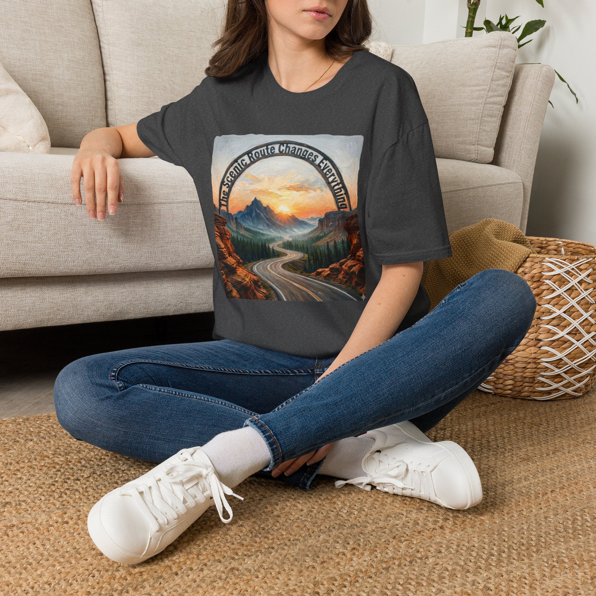 The Scenic Route Changes Everything T-Shirt