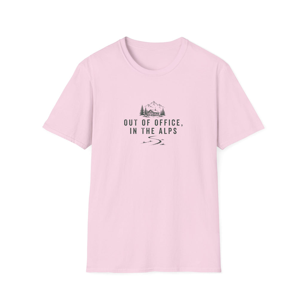 Out Of Office In The Alps T-Shirt