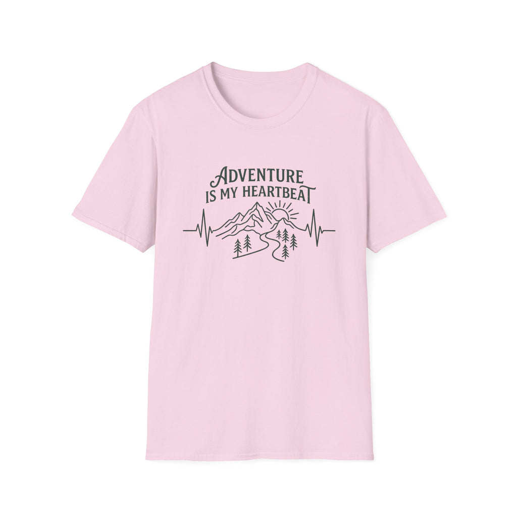 Adventure Is My Heartbeat T-Shirt.