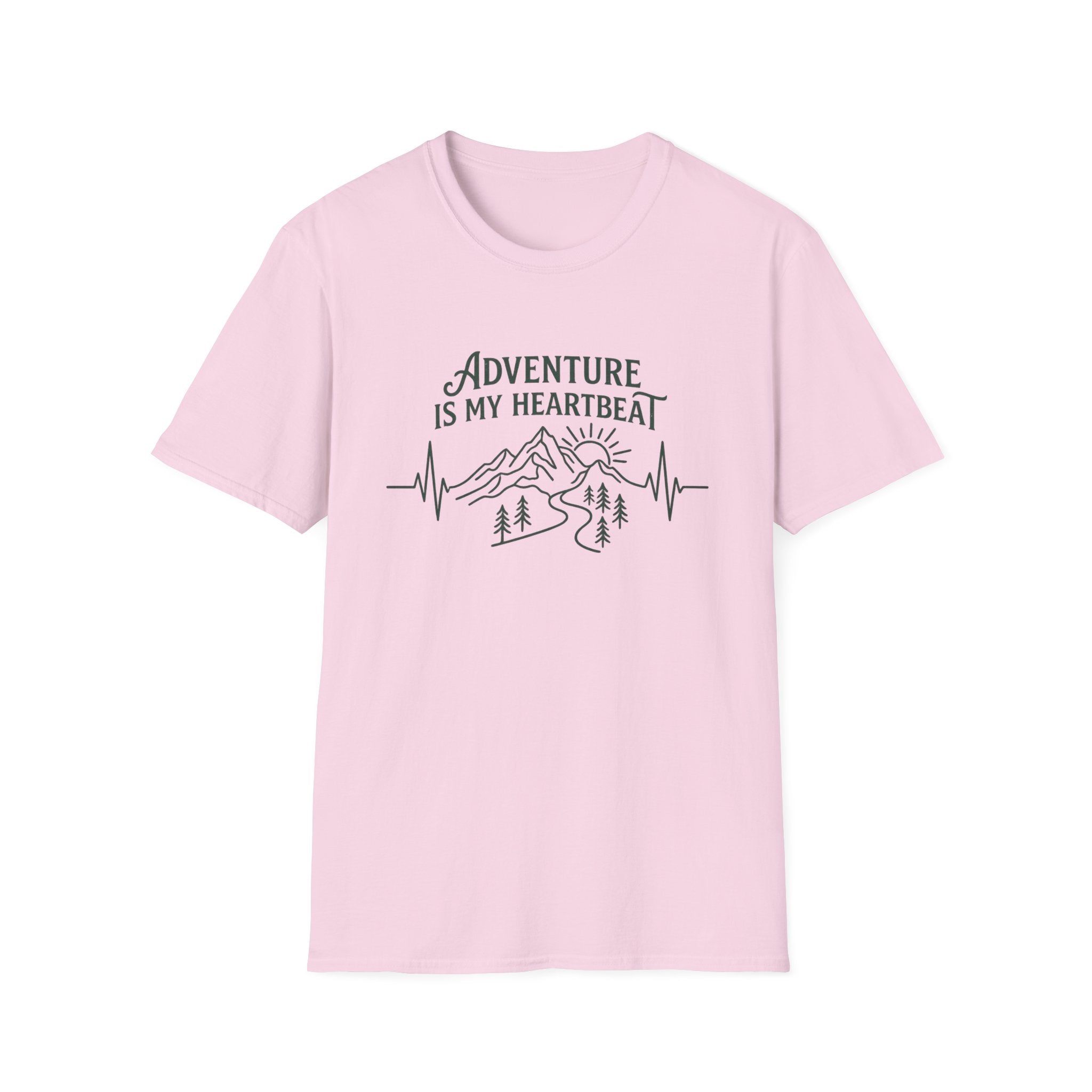 Adventure Is My Heartbeat T-Shirt.