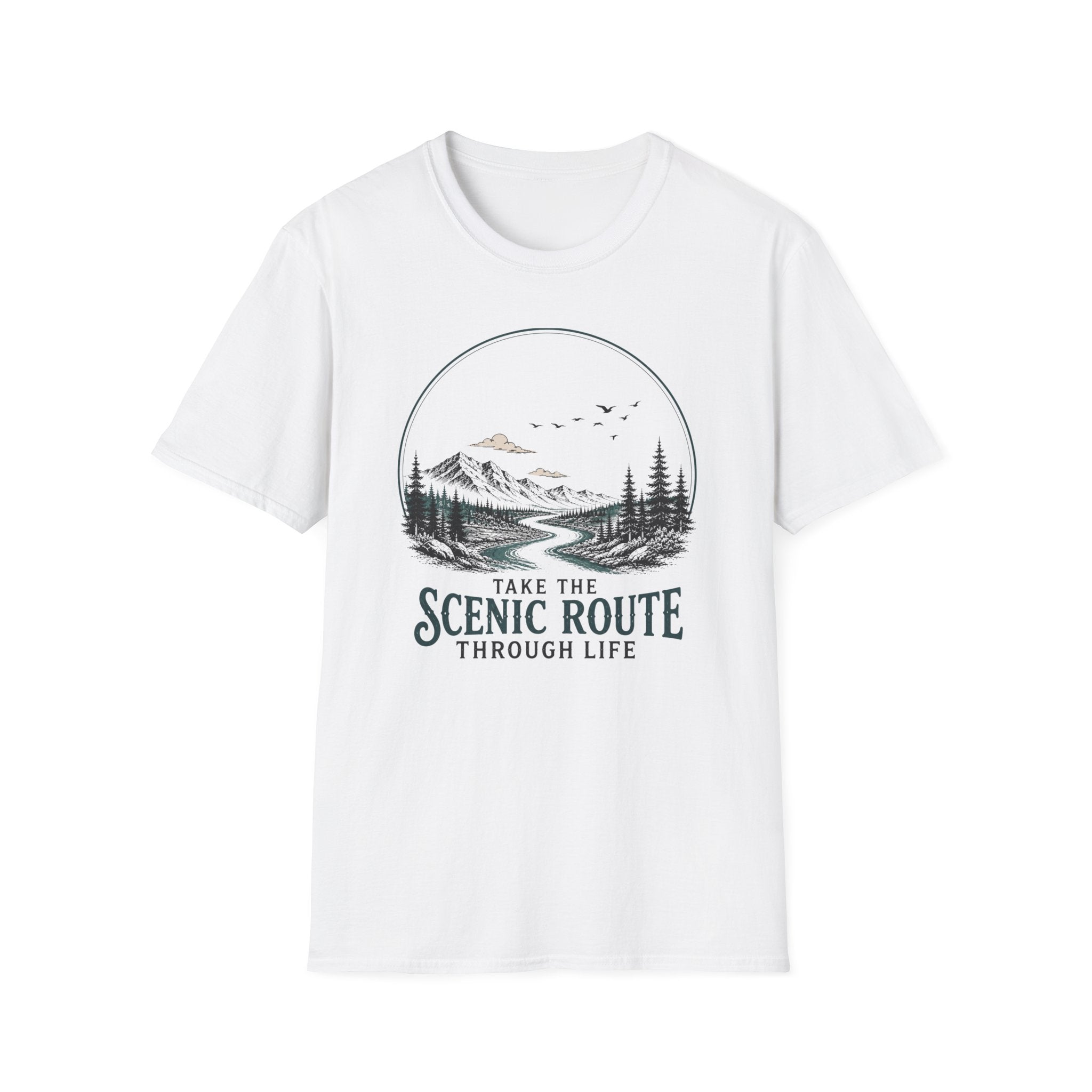 Take The Scenic Route Through Life T-Shirt