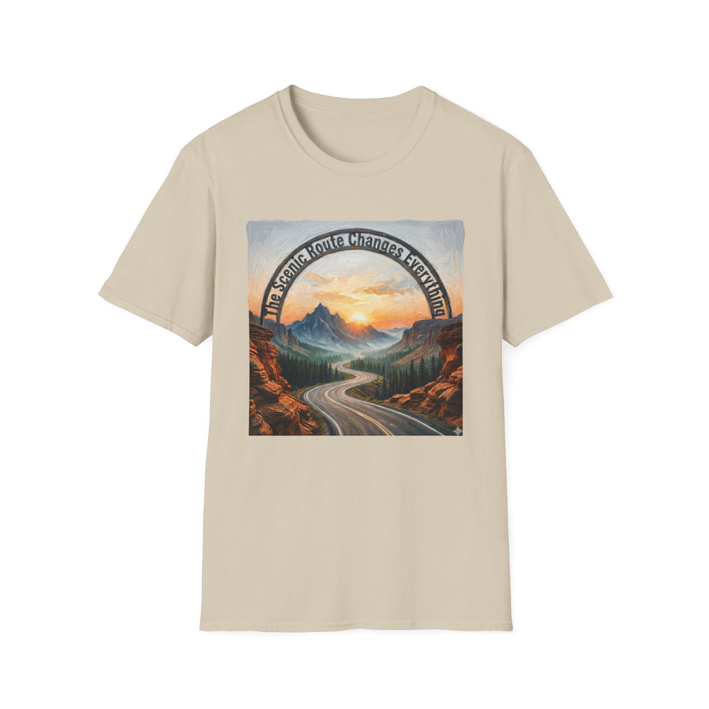The Scenic Route Changes Everything T-Shirt