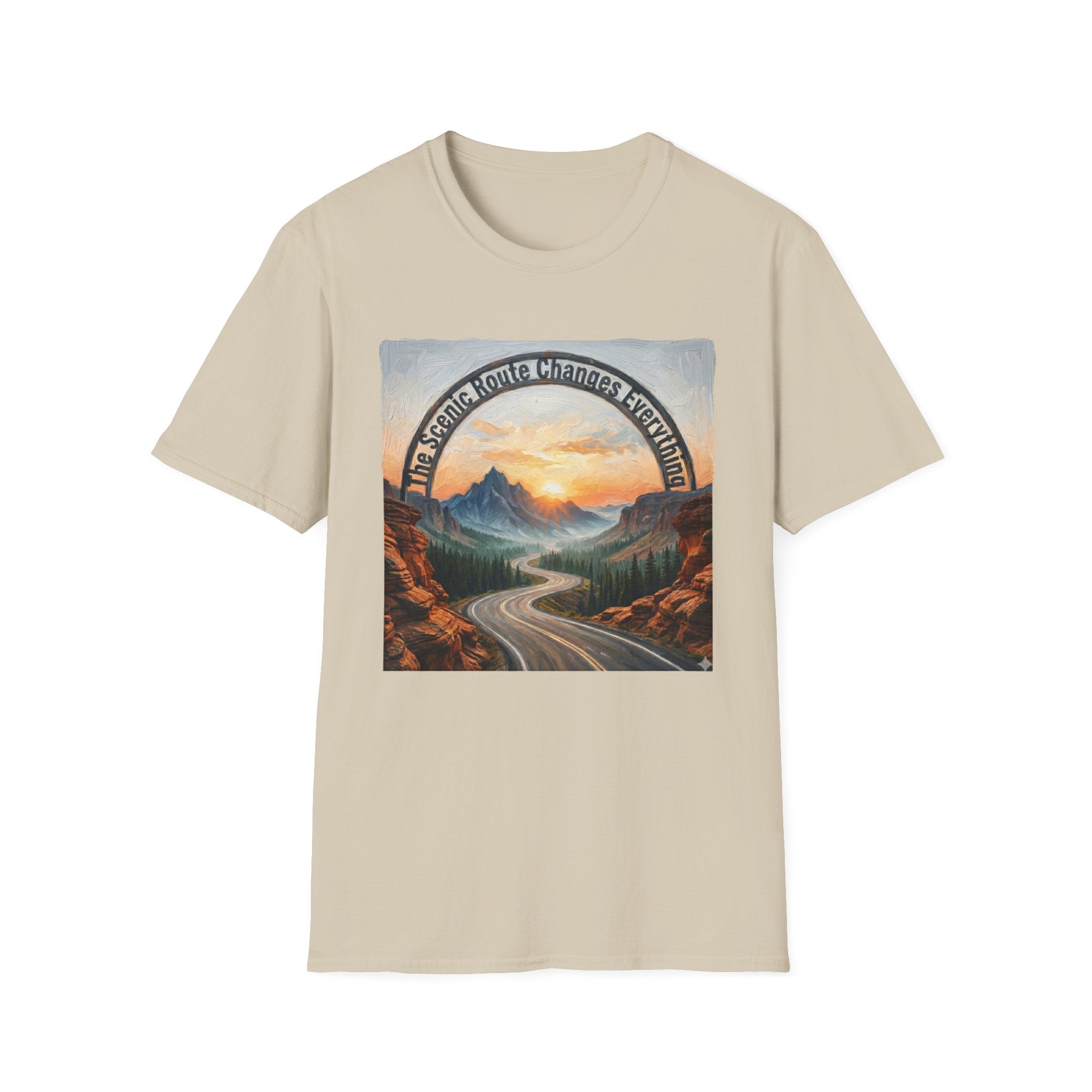 The Scenic Route Changes Everything T-Shirt