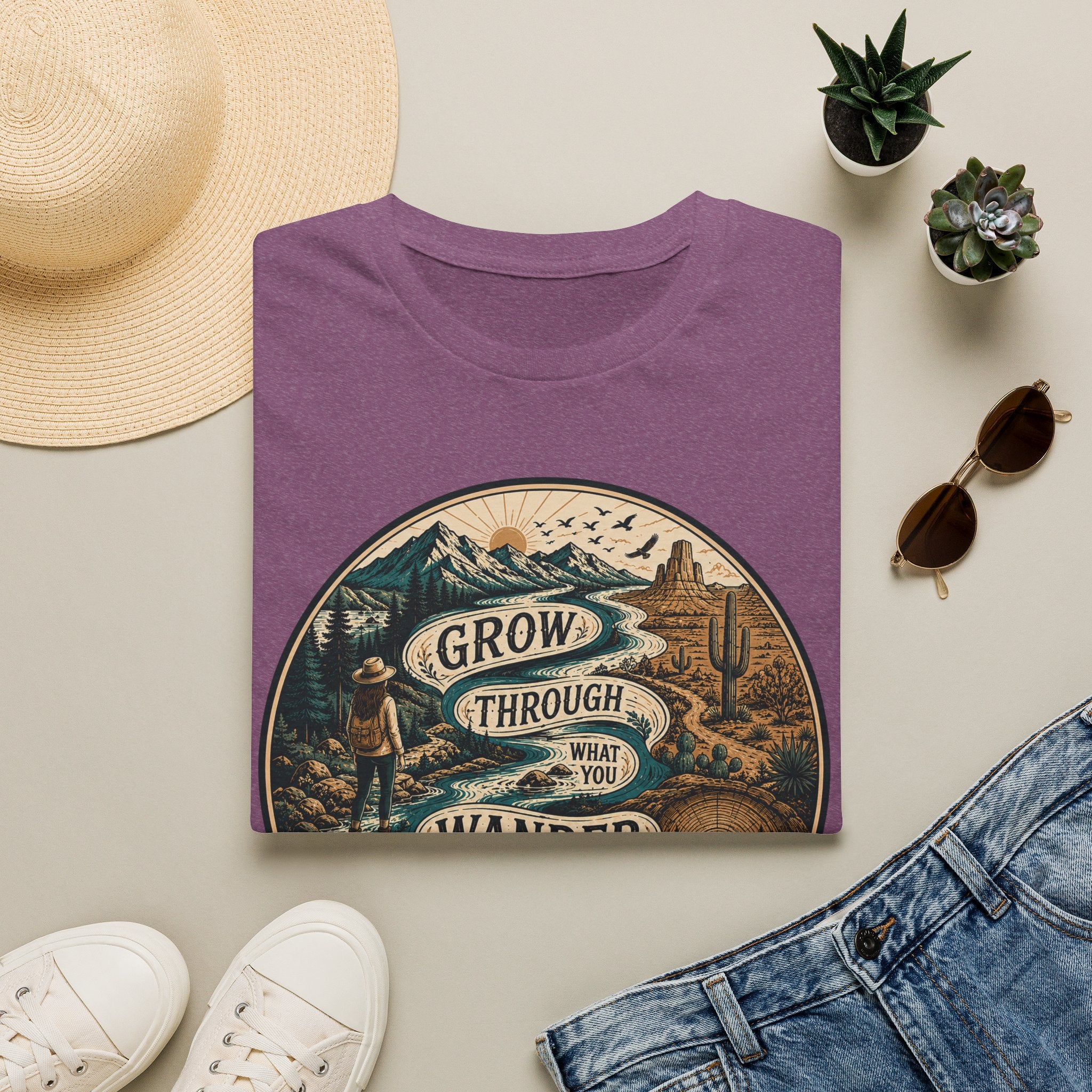 Grow Through What You Wander Through T-Shirt