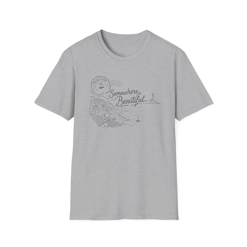 Passport To Somewhere Beautiful T-Shirt
