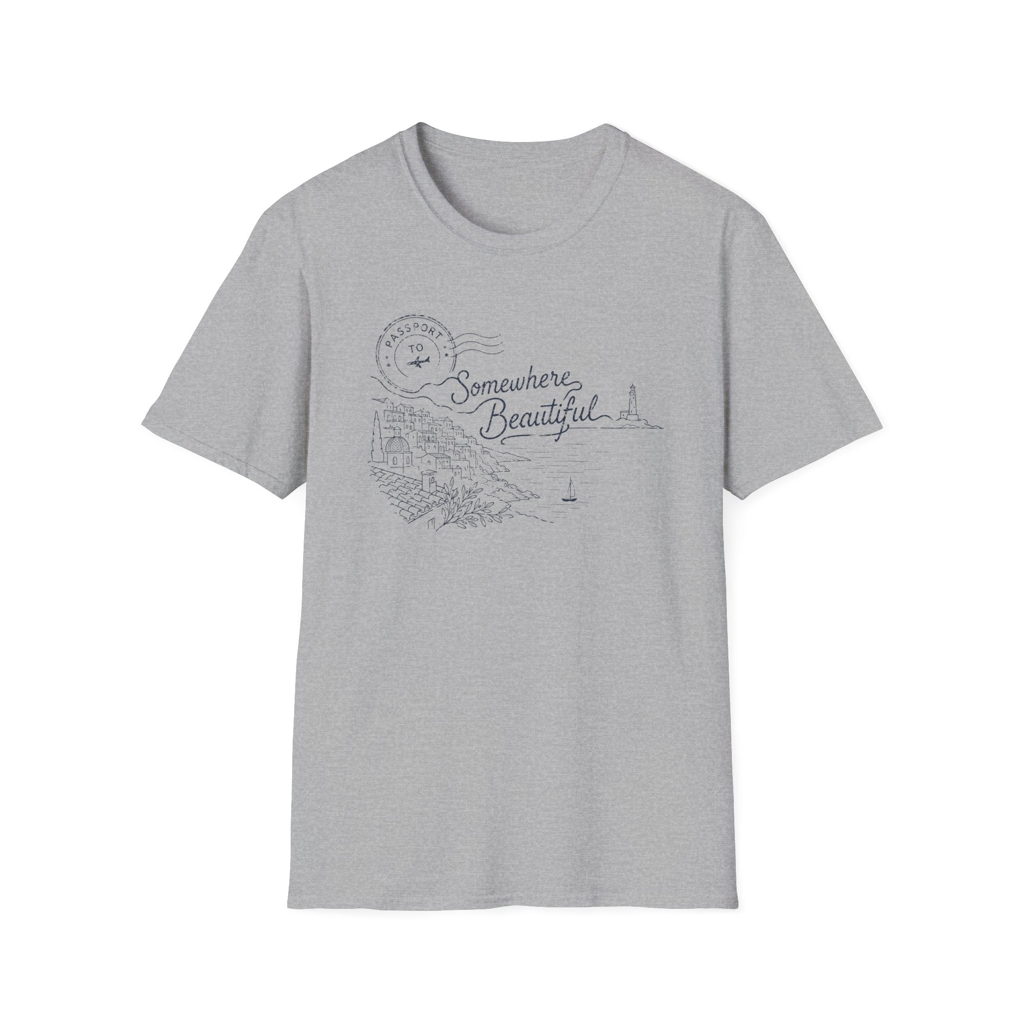 Passport To Somewhere Beautiful T-Shirt