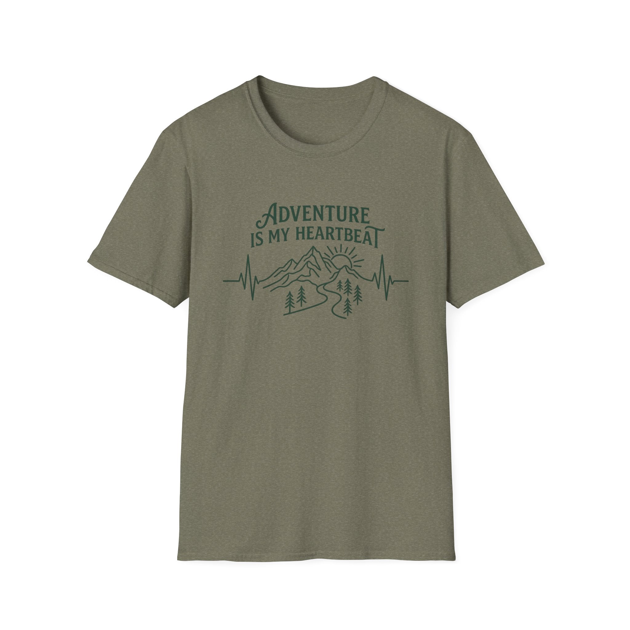 Adventure Is My Heartbeat T-Shirt.