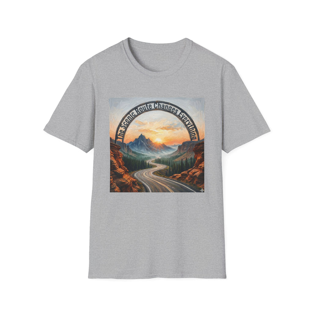 The Scenic Route Changes Everything T-Shirt