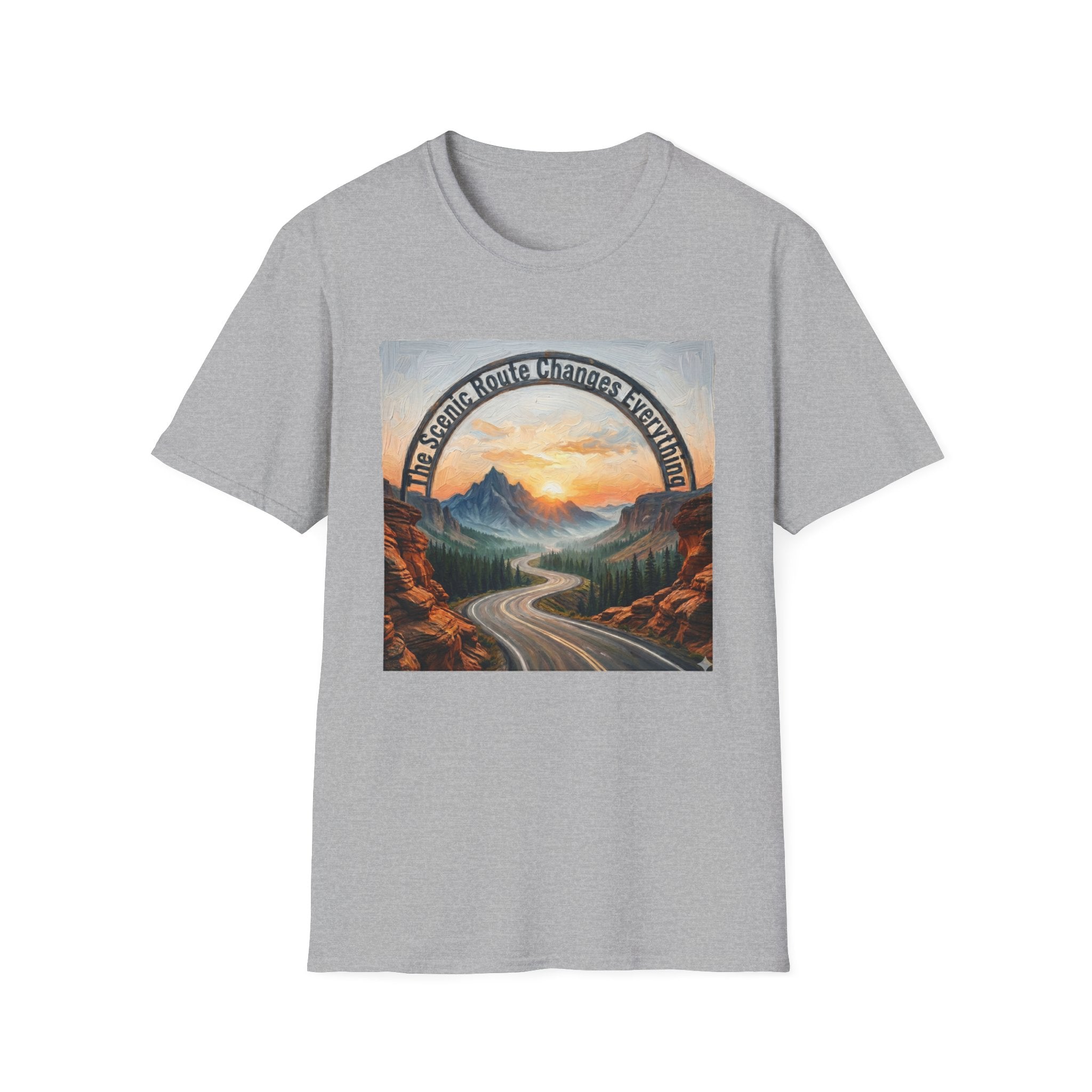 The Scenic Route Changes Everything T-Shirt