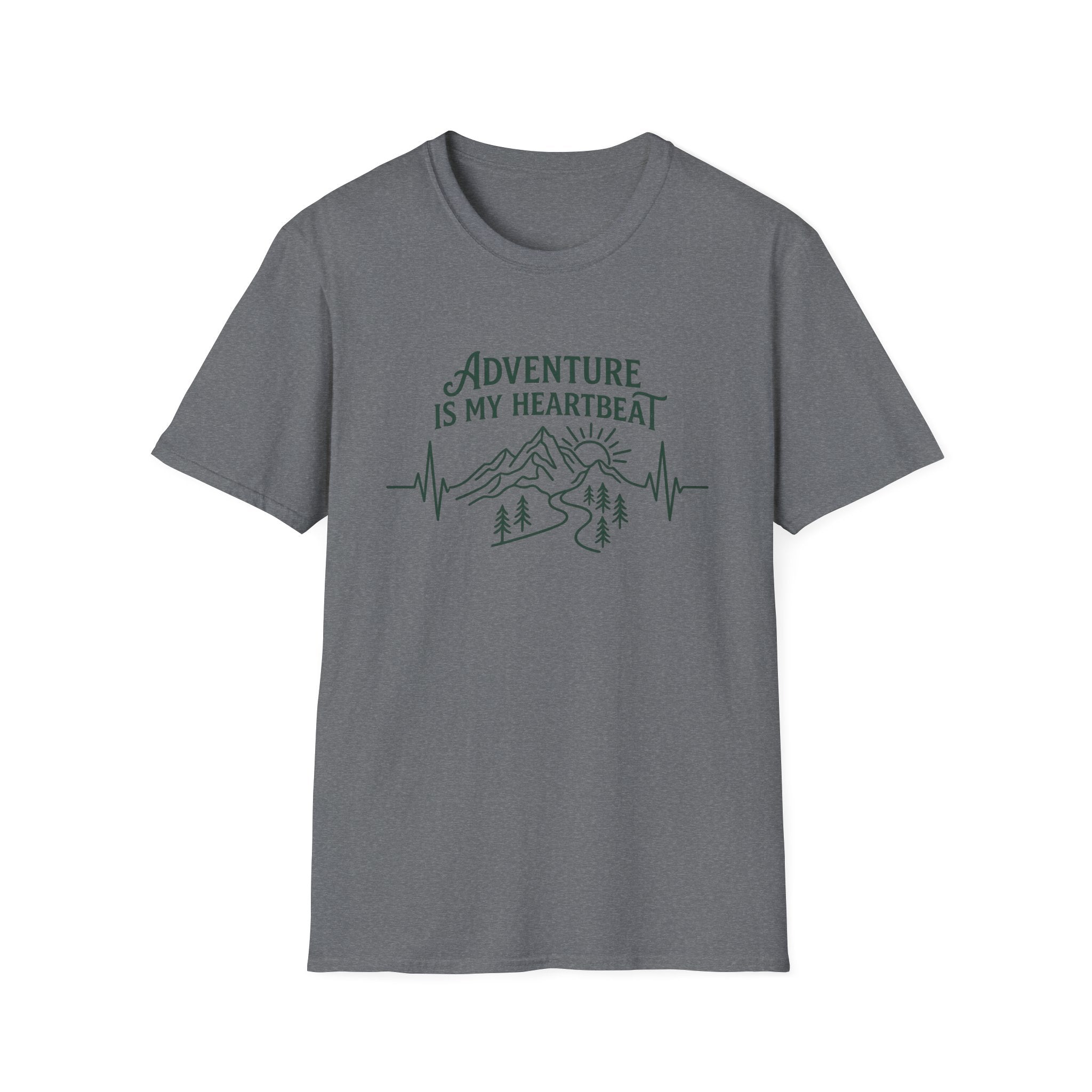 Adventure Is My Heartbeat T-Shirt.