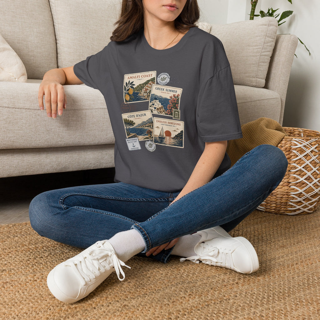 Mediterranean Postcard Collection T-Shirt