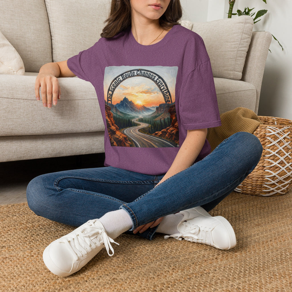 The Scenic Route Changes Everything T-Shirt