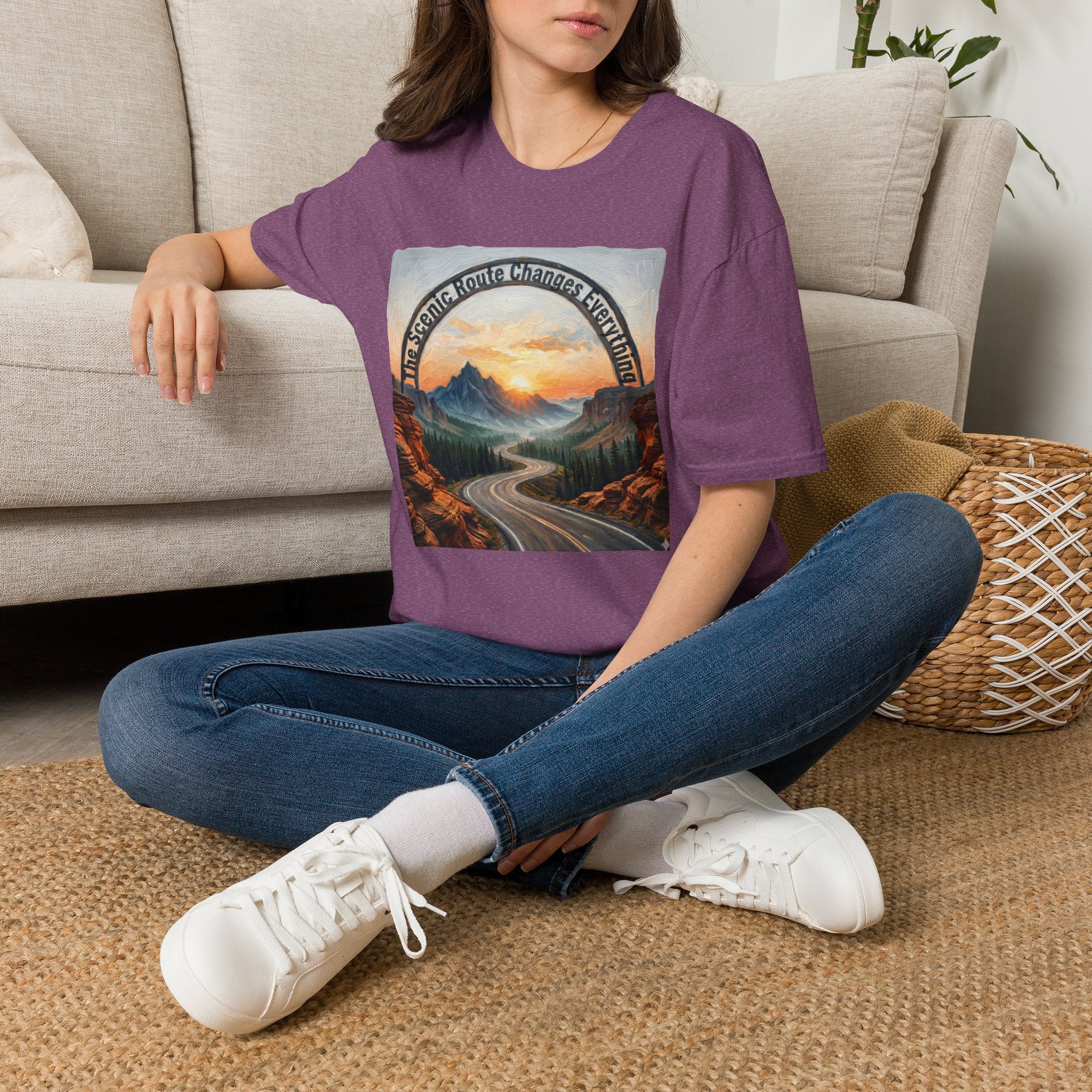 The Scenic Route Changes Everything T-Shirt