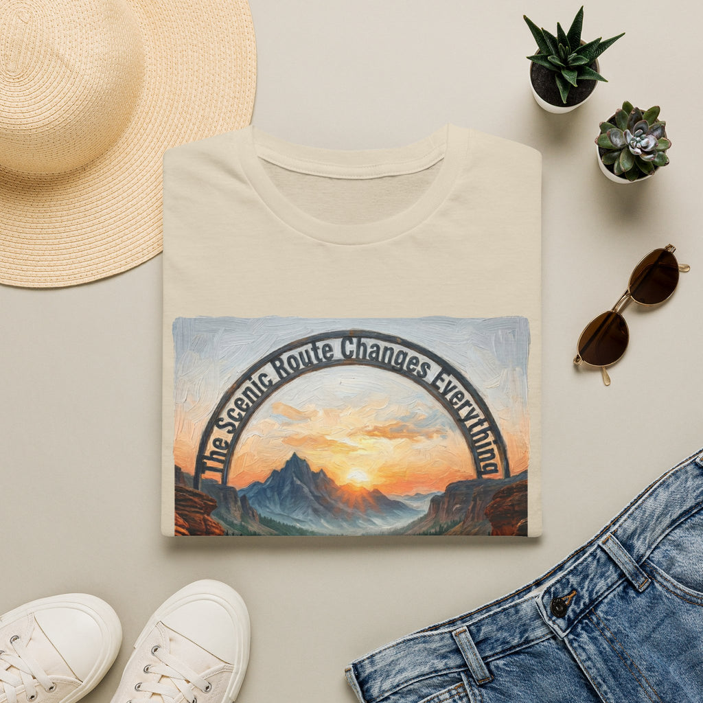 The Scenic Route Changes Everything T-Shirt