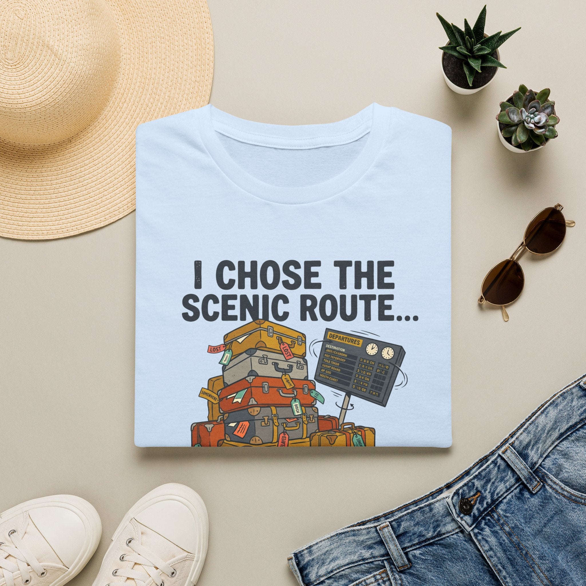 I Chose The Scenic Route By Accident T-Shirt