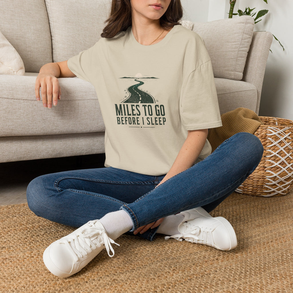 Miles To Go Before I Sleep T-Shirt