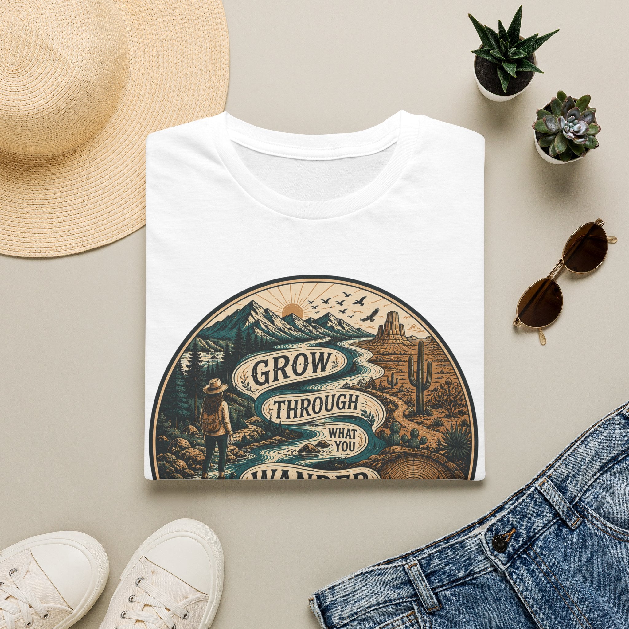Grow Through What You Wander Through T-Shirt