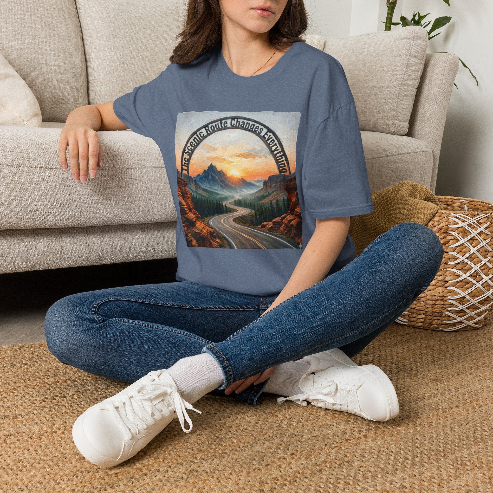 The Scenic Route Changes Everything T-Shirt