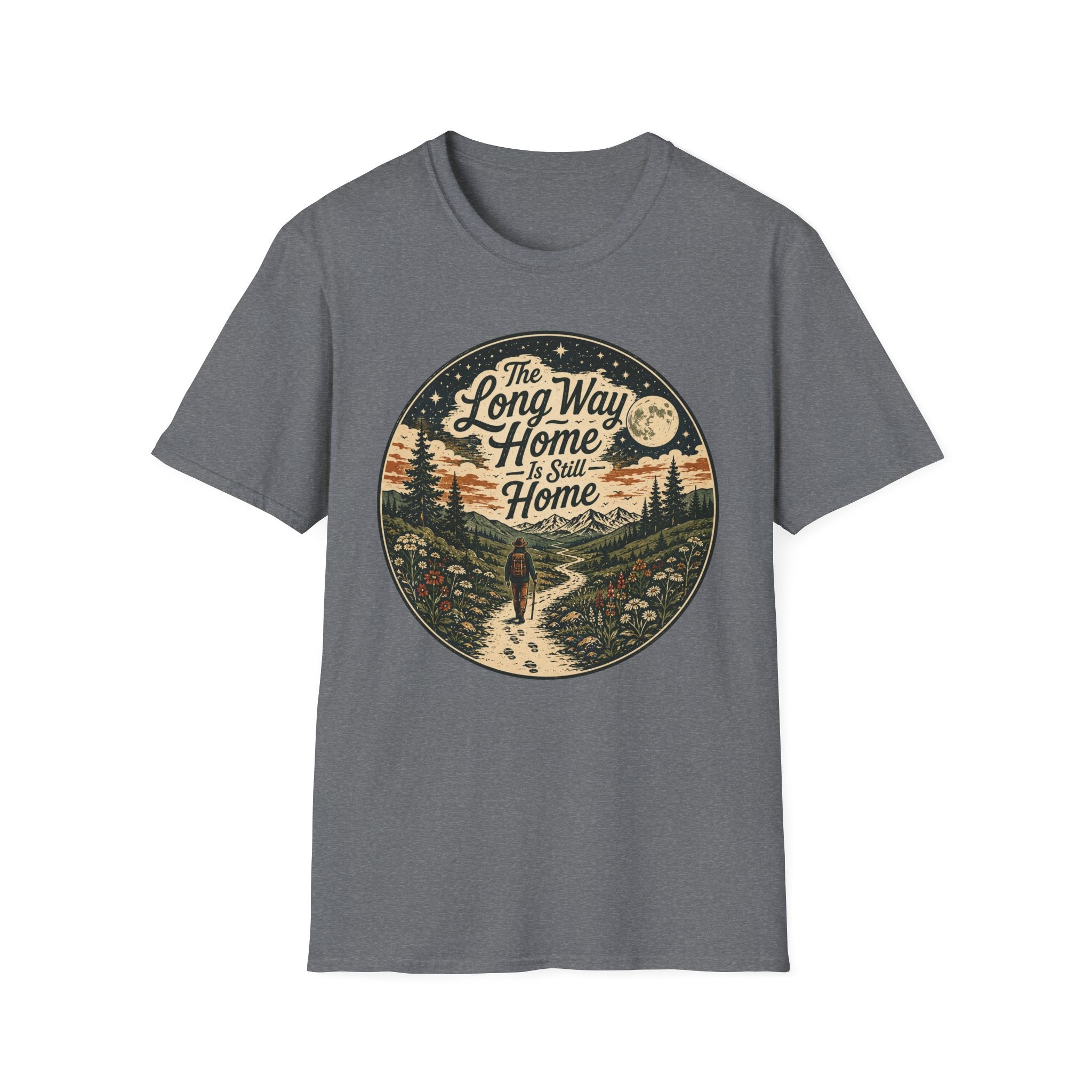 The Long Way Home Is Still Home T-Shirt