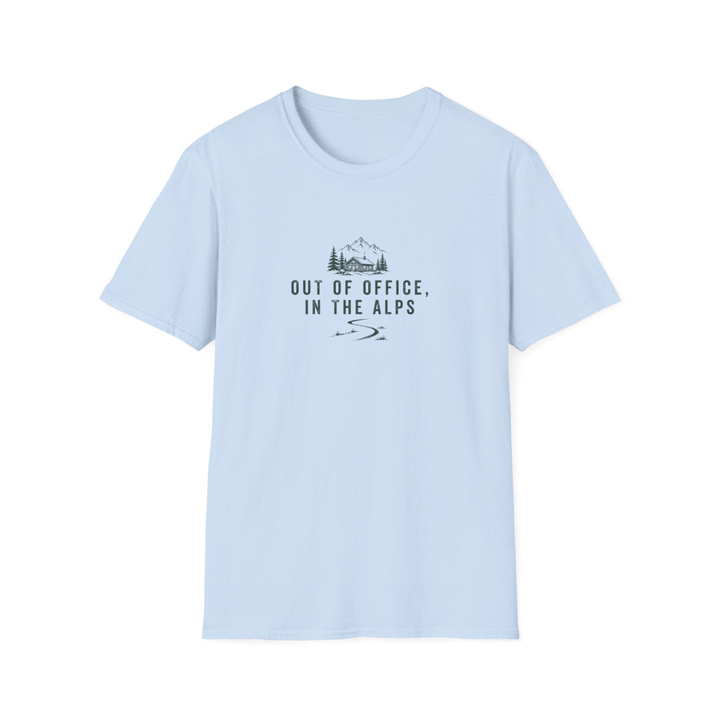 Out Of Office In The Alps T-Shirt