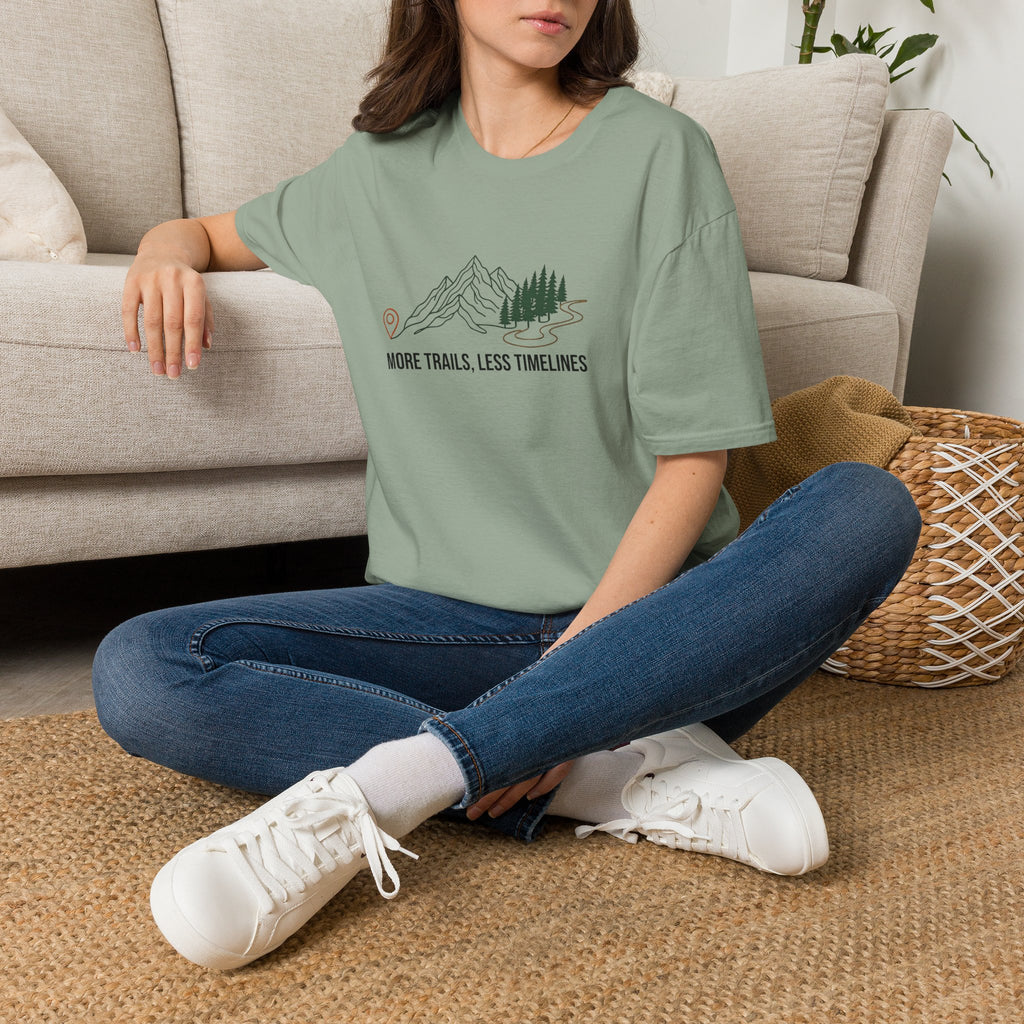 More Trails Less Timelines T-Shirt