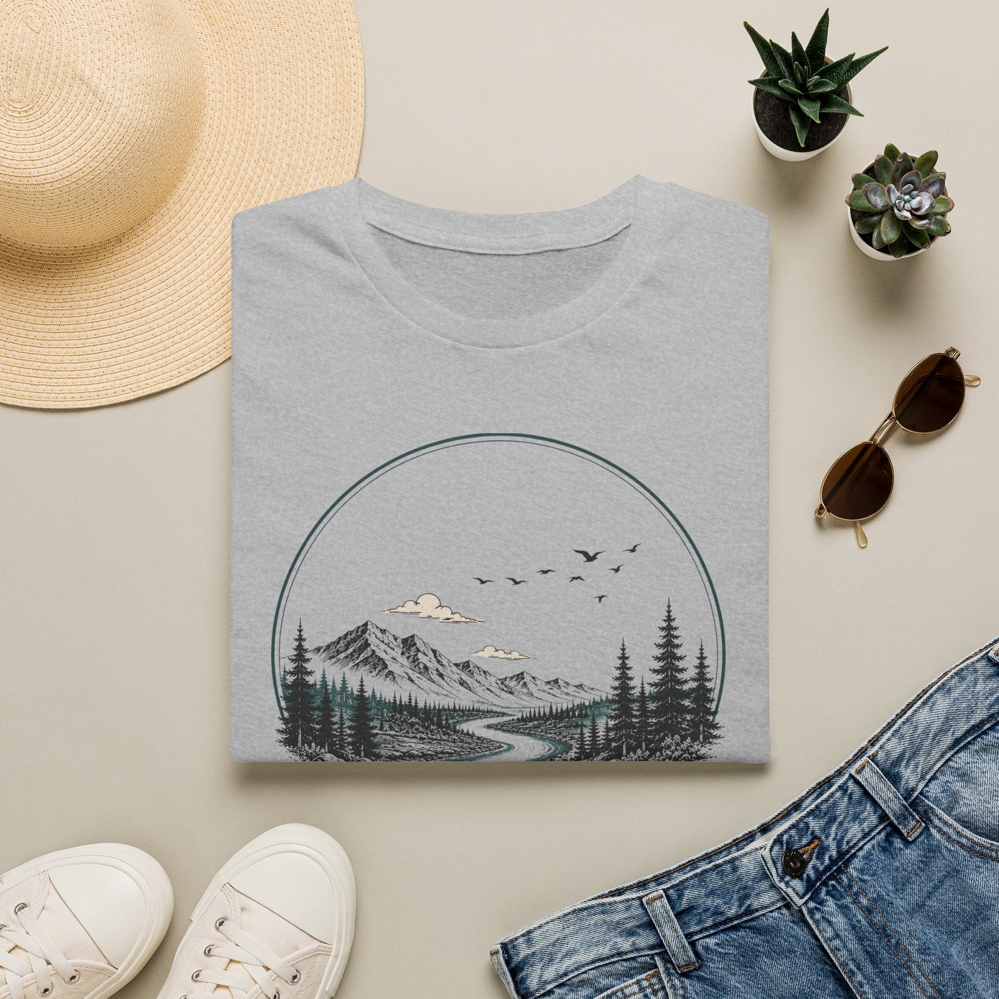 Take The Scenic Route Through Life T-Shirt
