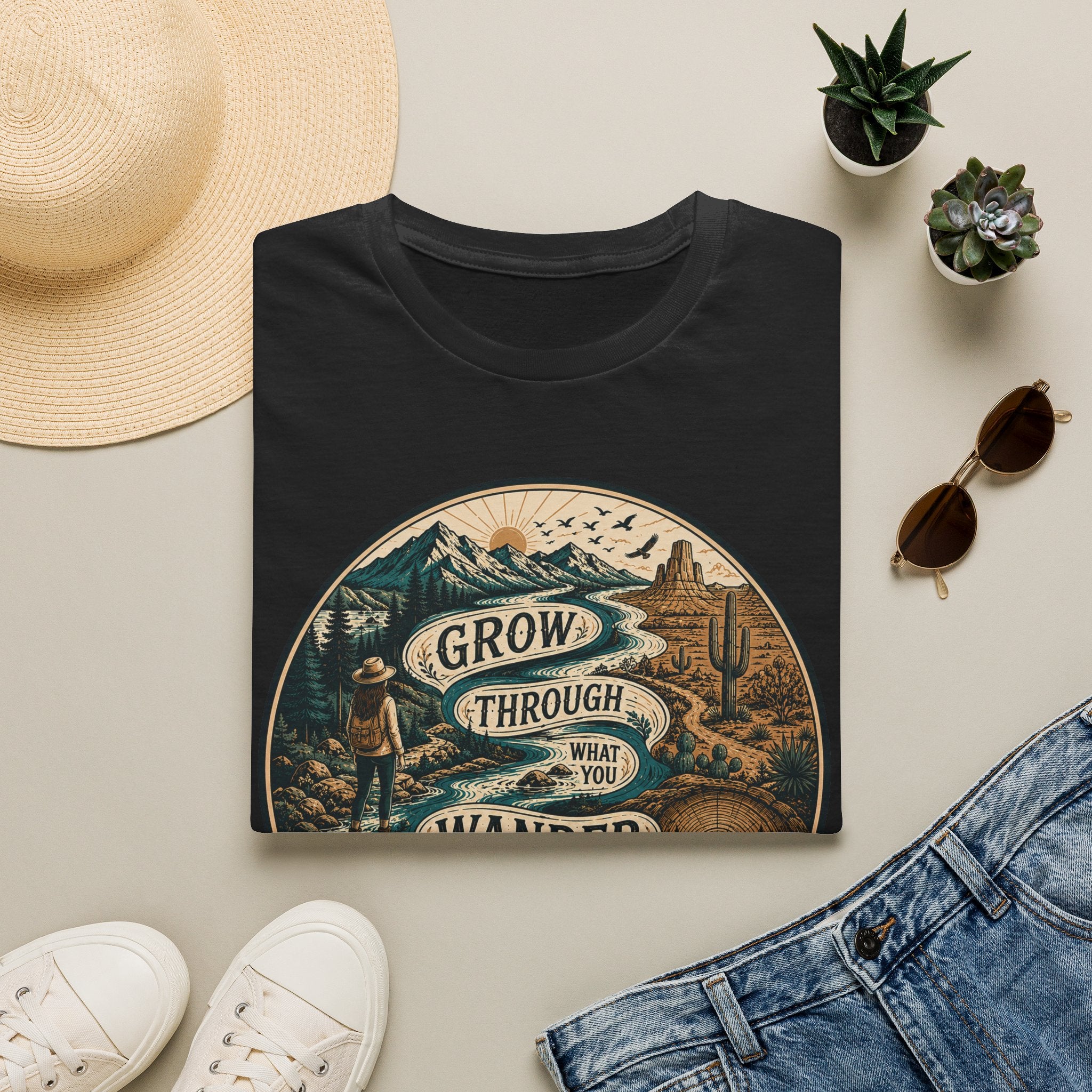Grow Through What You Wander Through T-Shirt