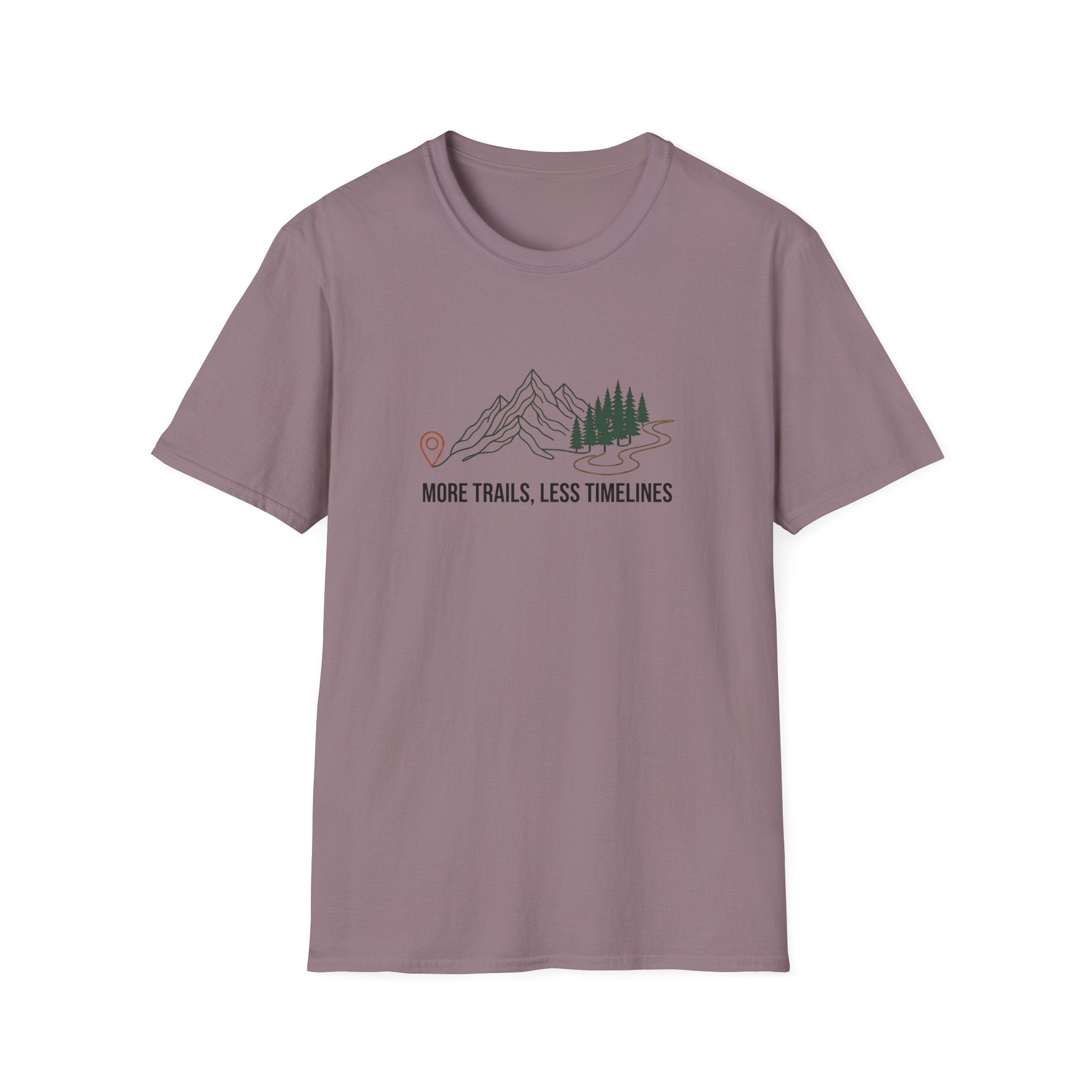 More Trails Less Timelines T-Shirt