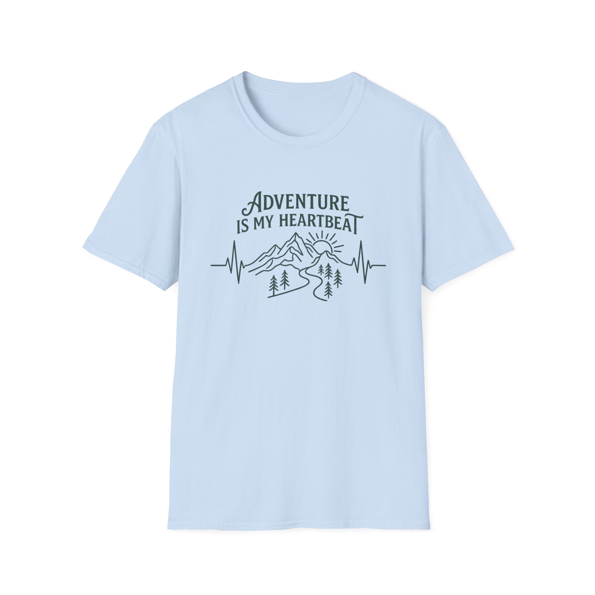 Adventure Is My Heartbeat T-Shirt.