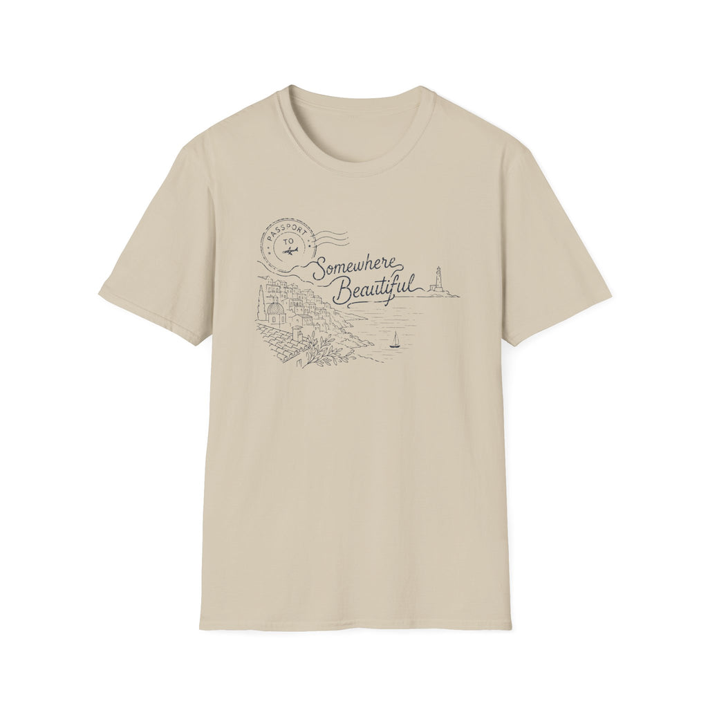 Passport To Somewhere Beautiful T-Shirt