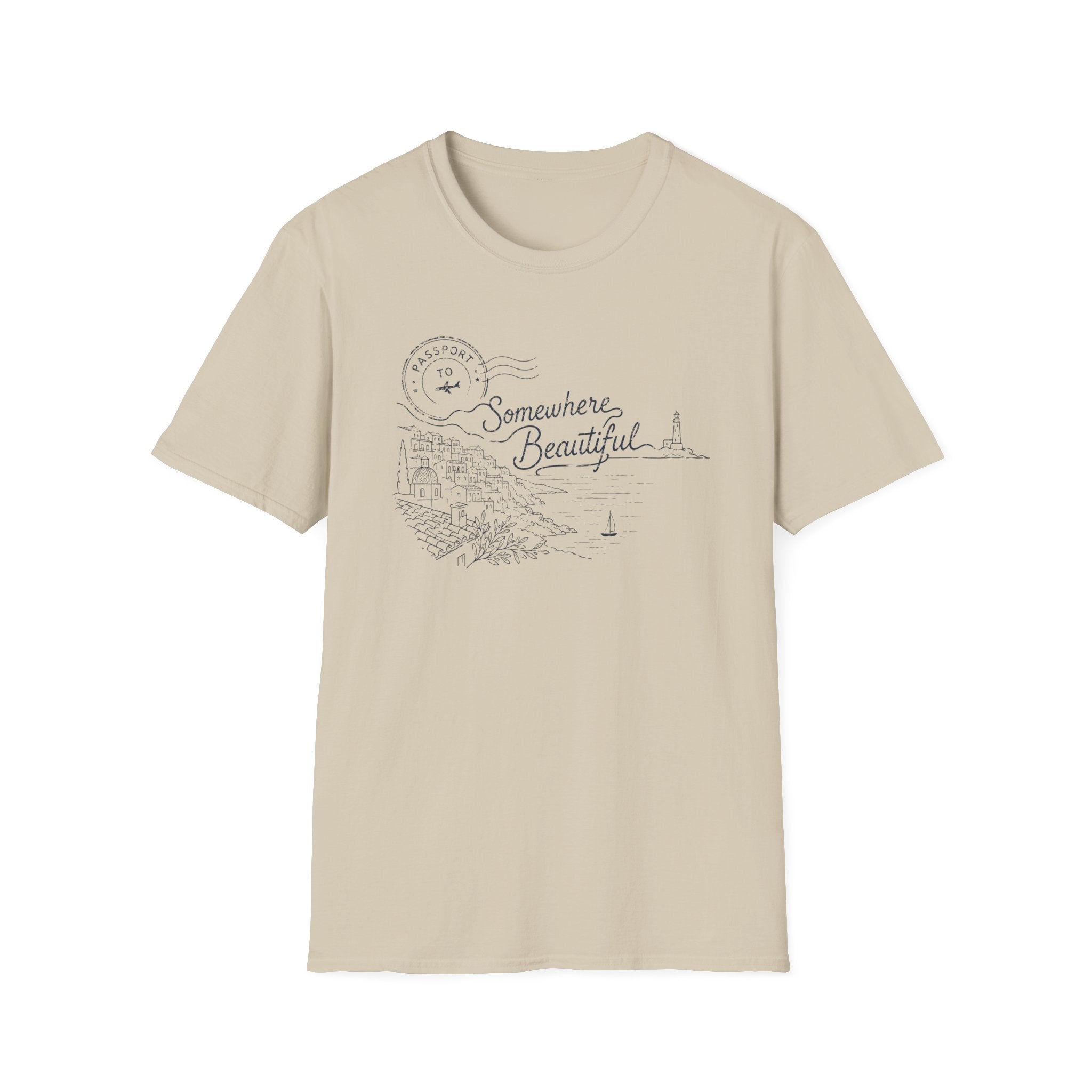 Passport To Somewhere Beautiful T-Shirt
