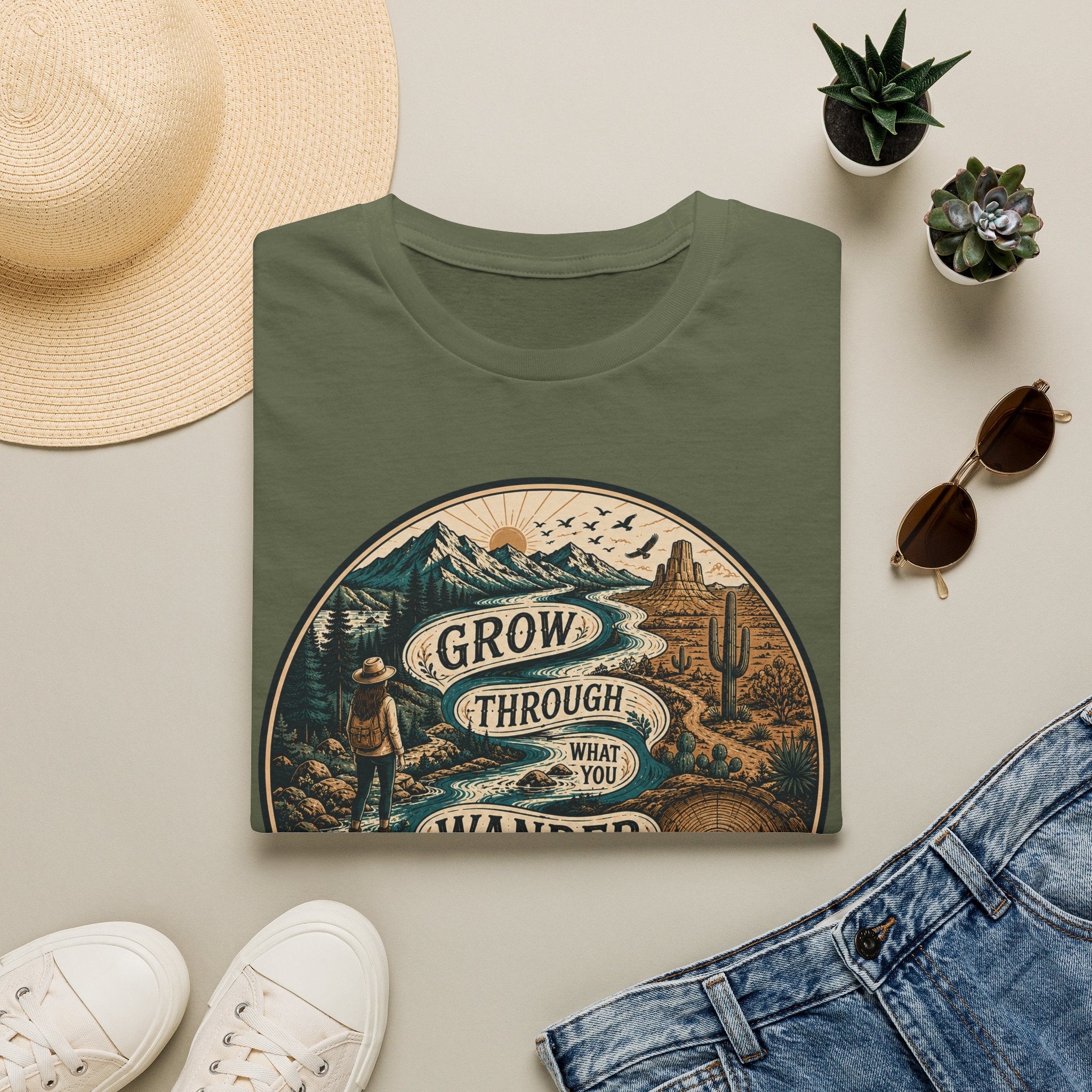 Grow Through What You Wander Through T-Shirt