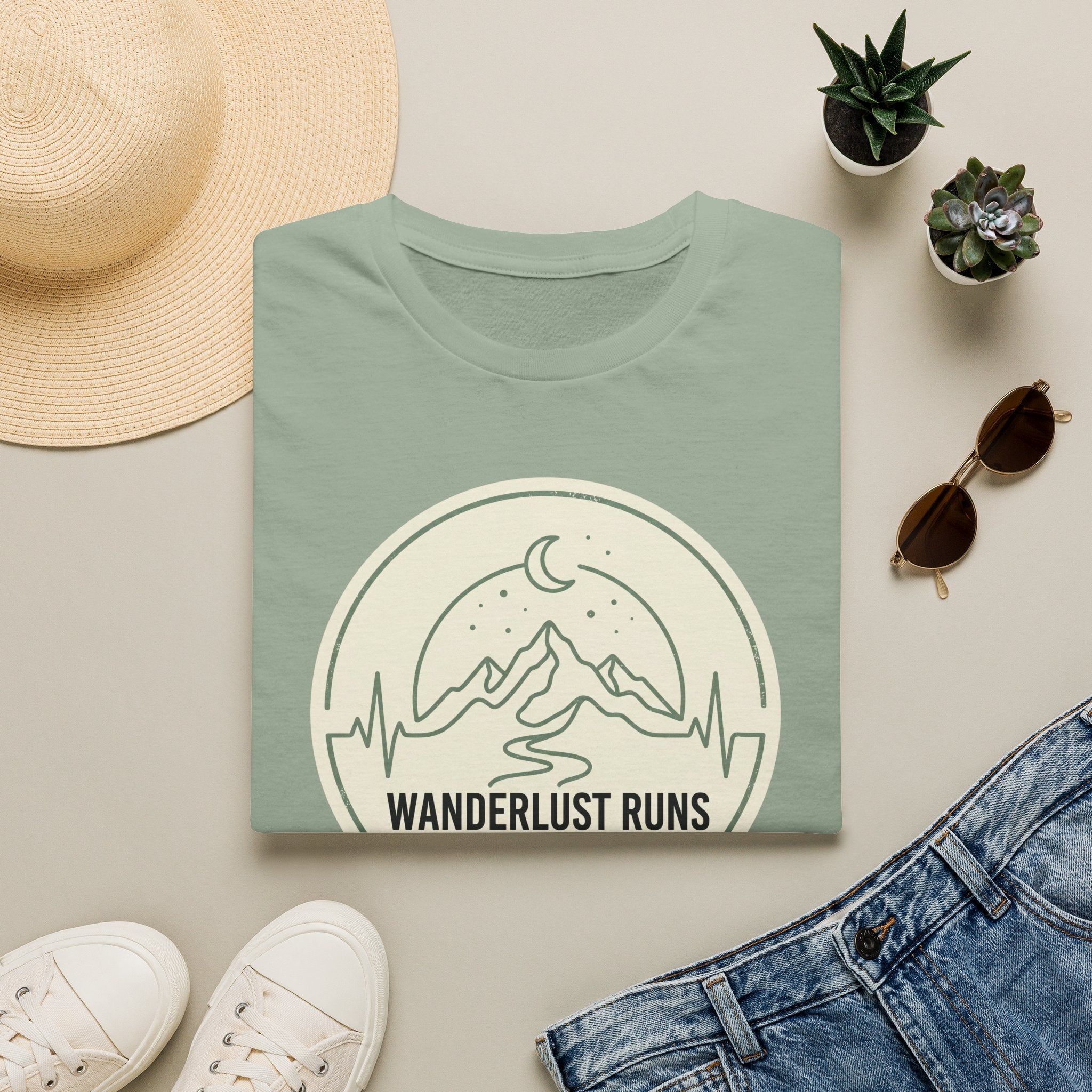Wanderlust Runs Deep T-Shirt