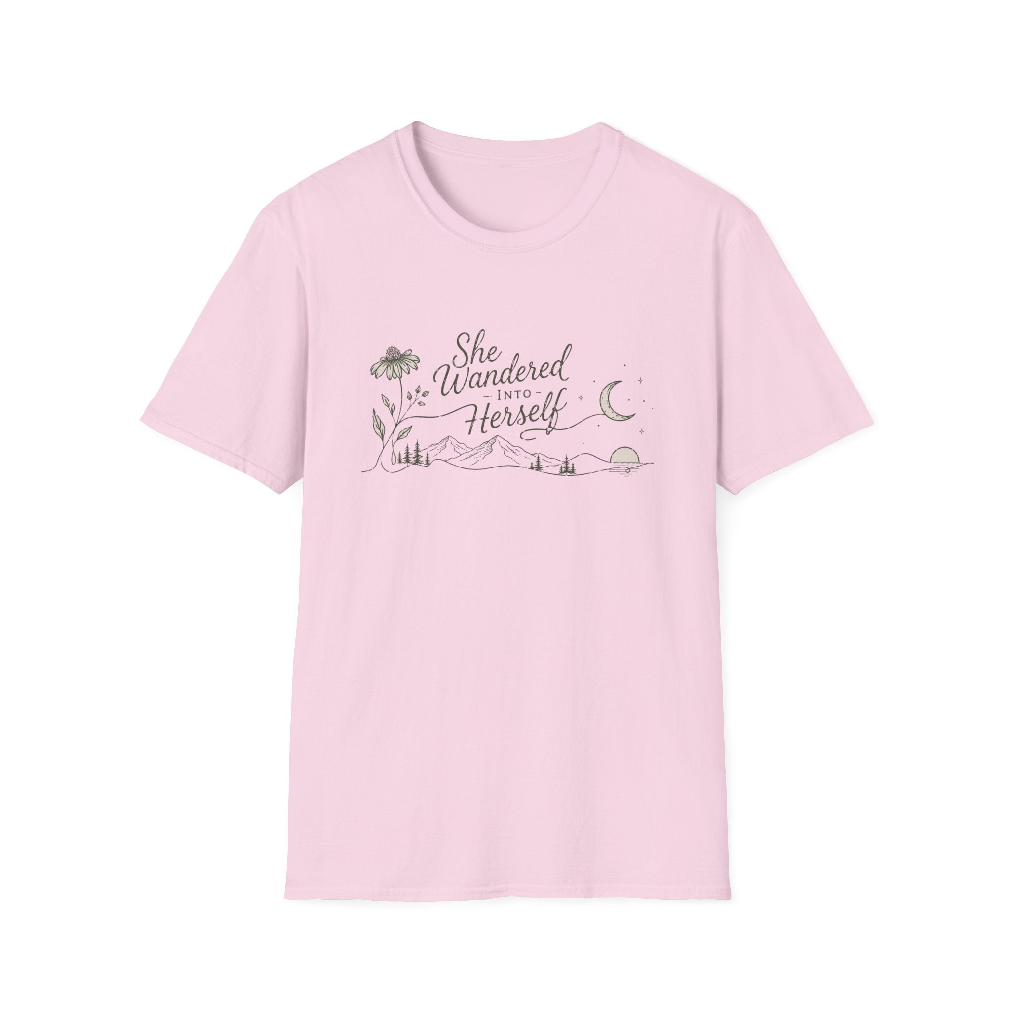 She Wandered Into Herself T-Shirt