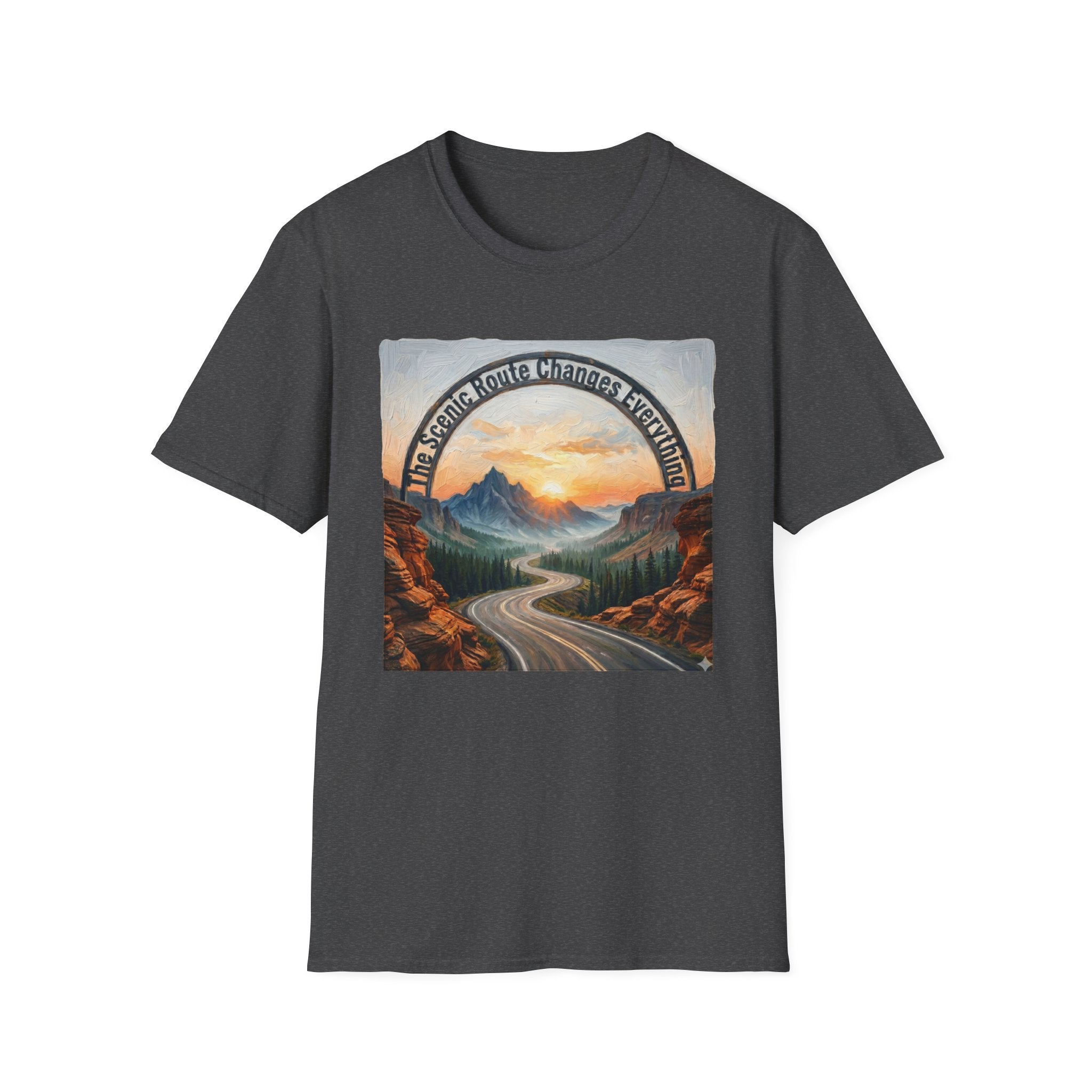 The Scenic Route Changes Everything T-Shirt