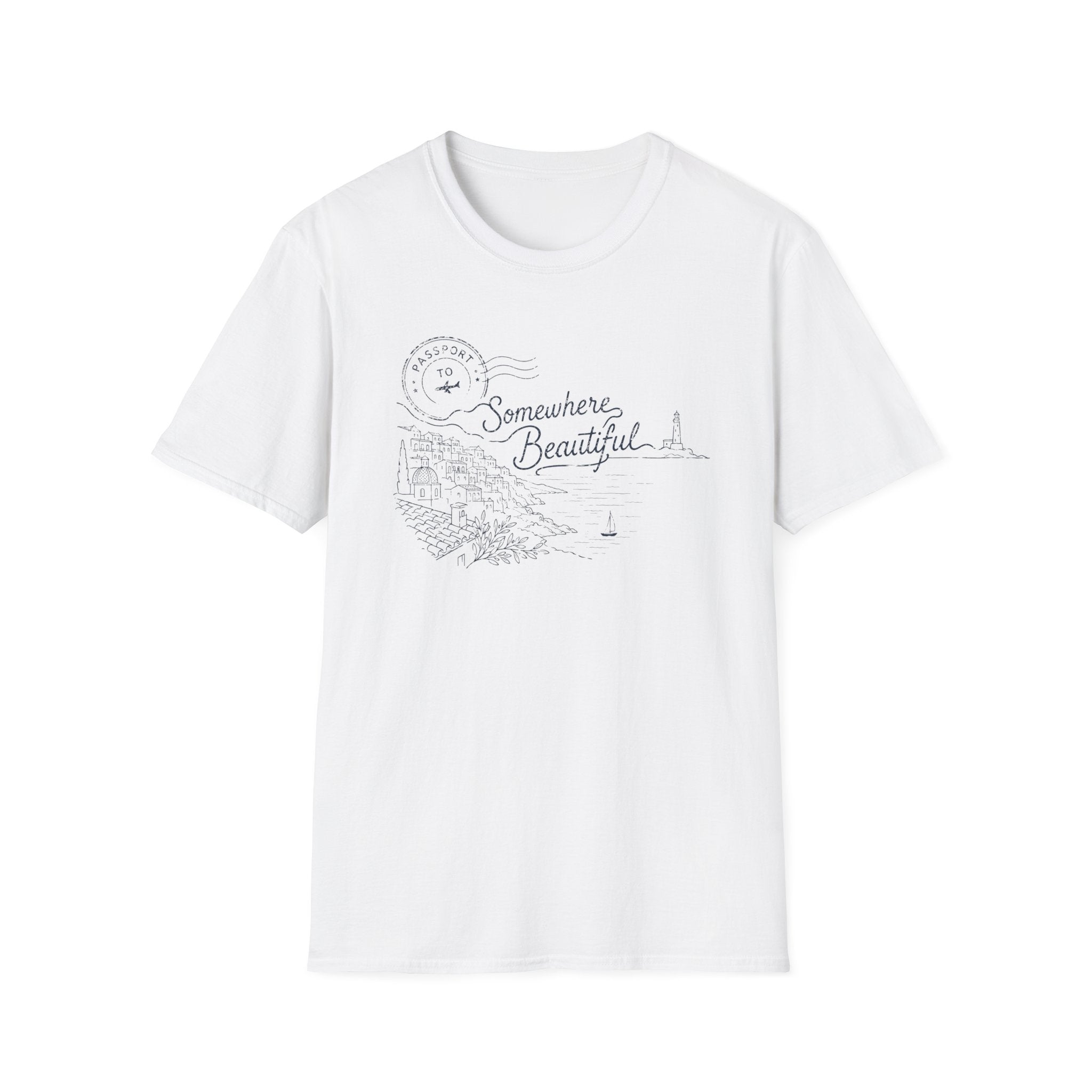 Passport To Somewhere Beautiful T-Shirt