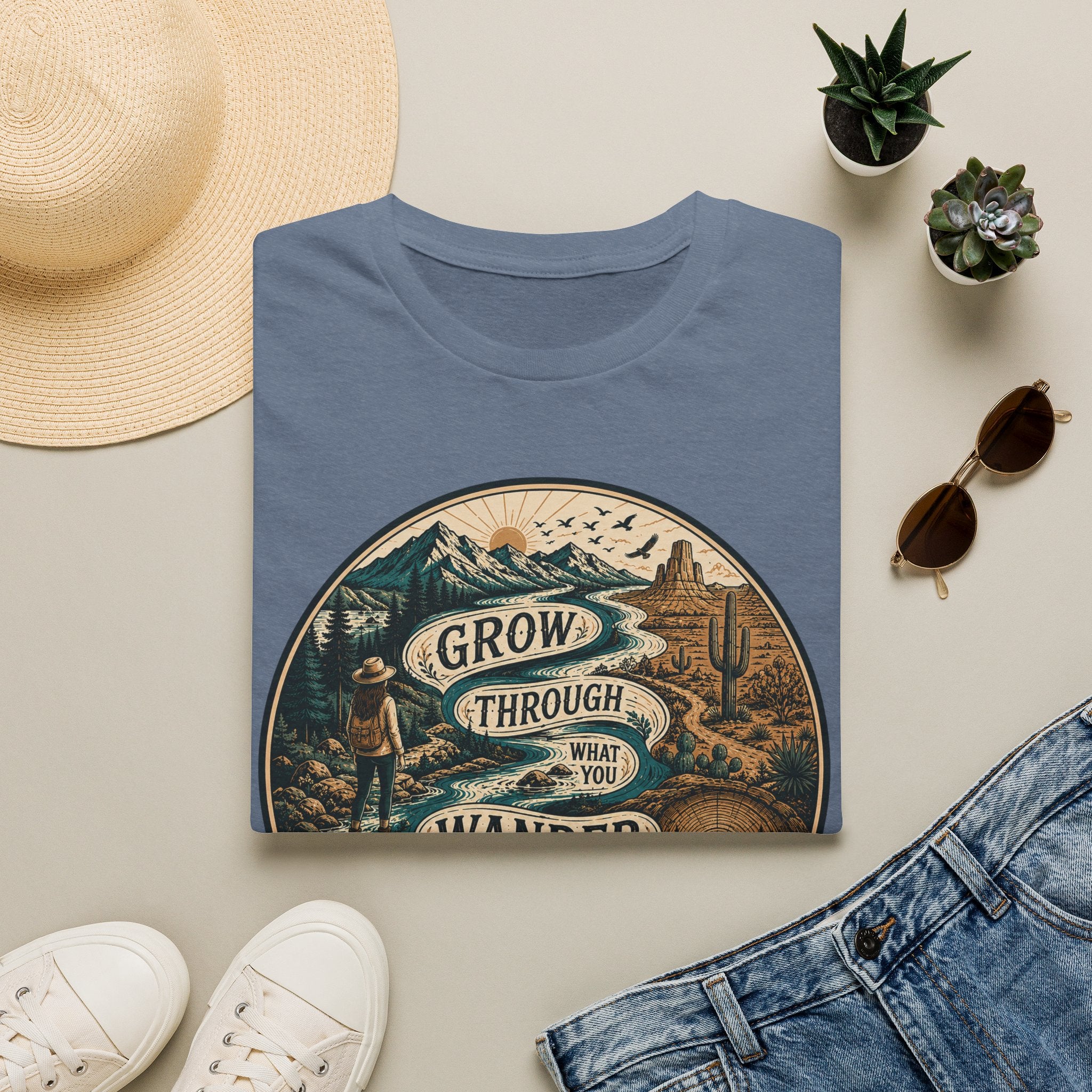 Grow Through What You Wander Through T-Shirt