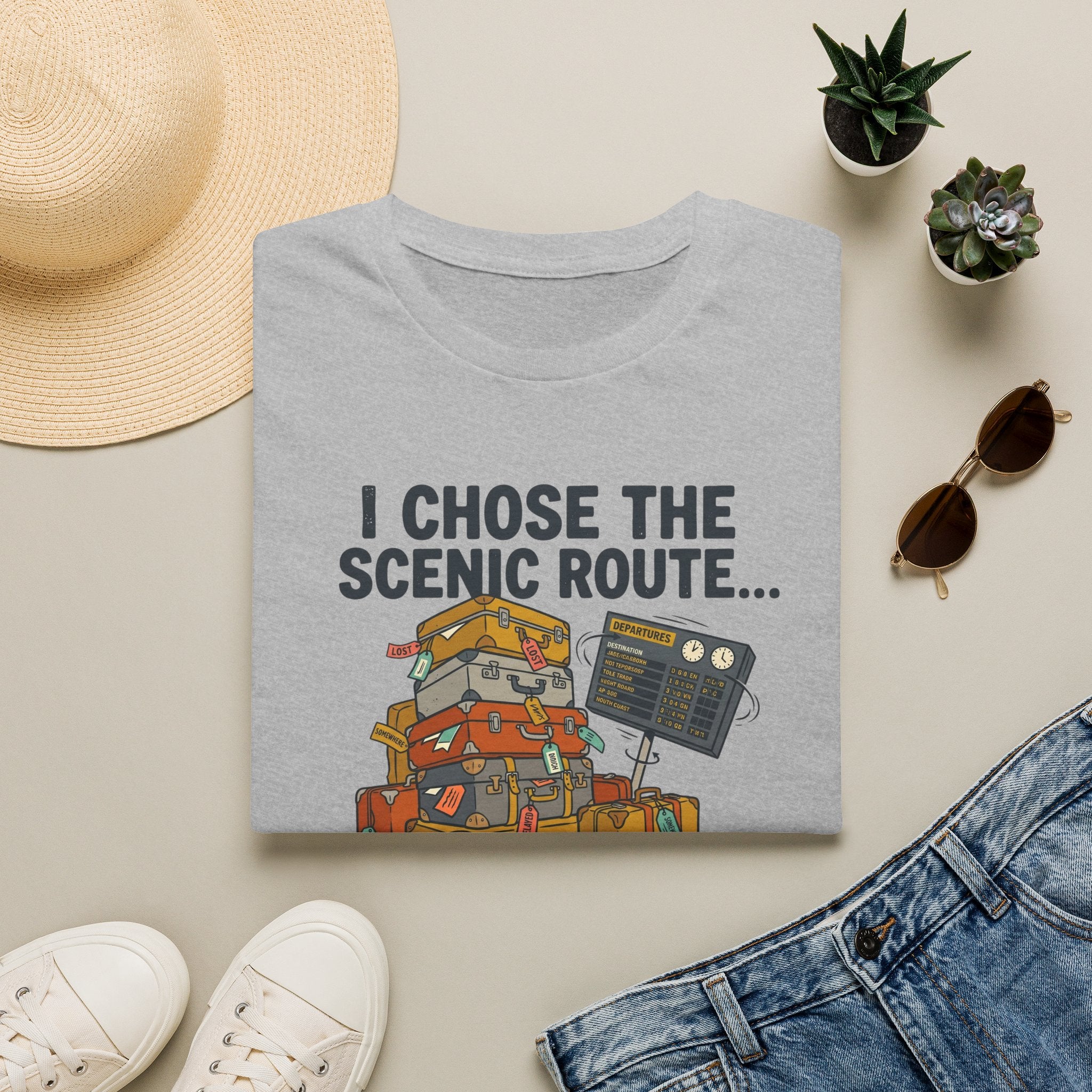 I Chose The Scenic Route By Accident T-Shirt