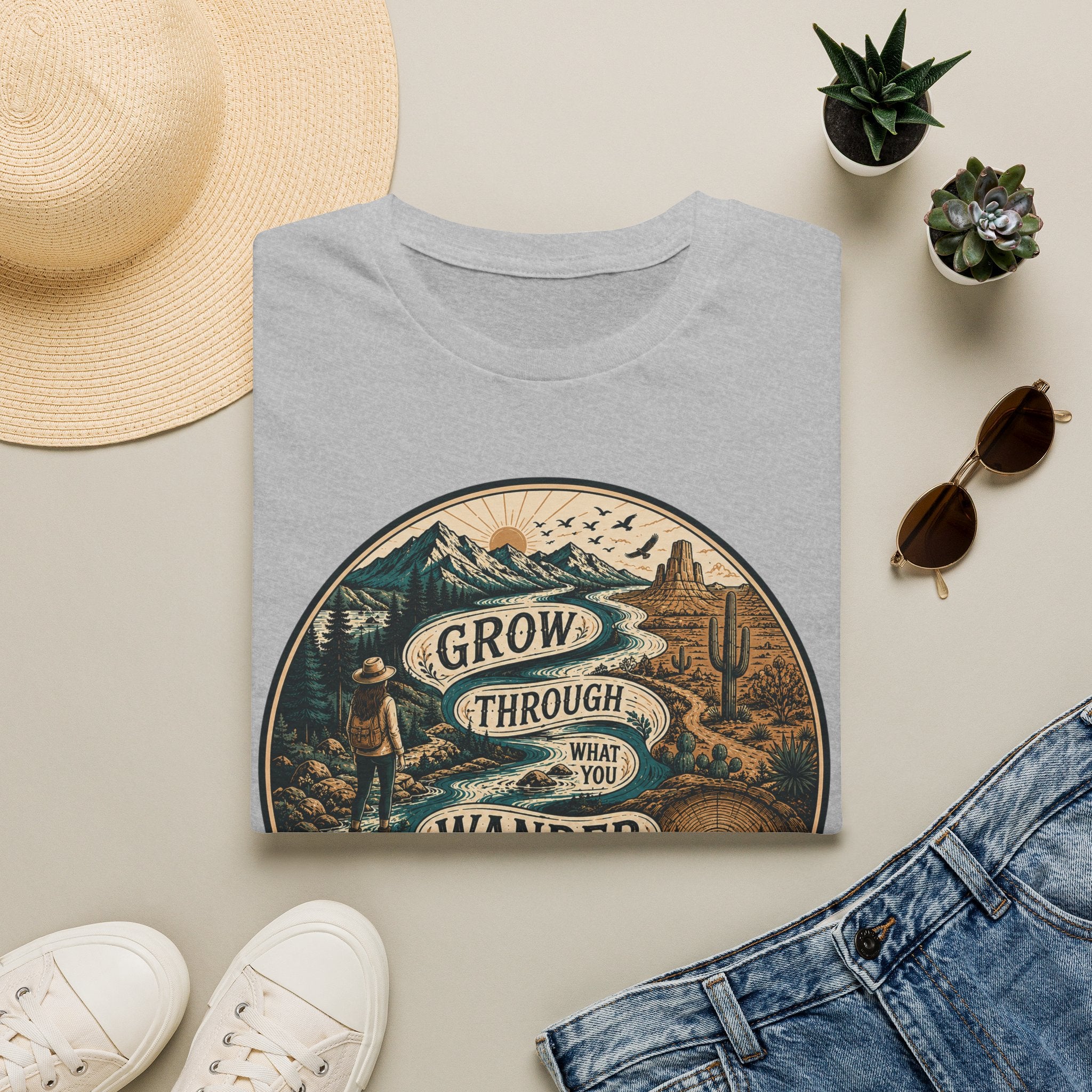 Grow Through What You Wander Through T-Shirt