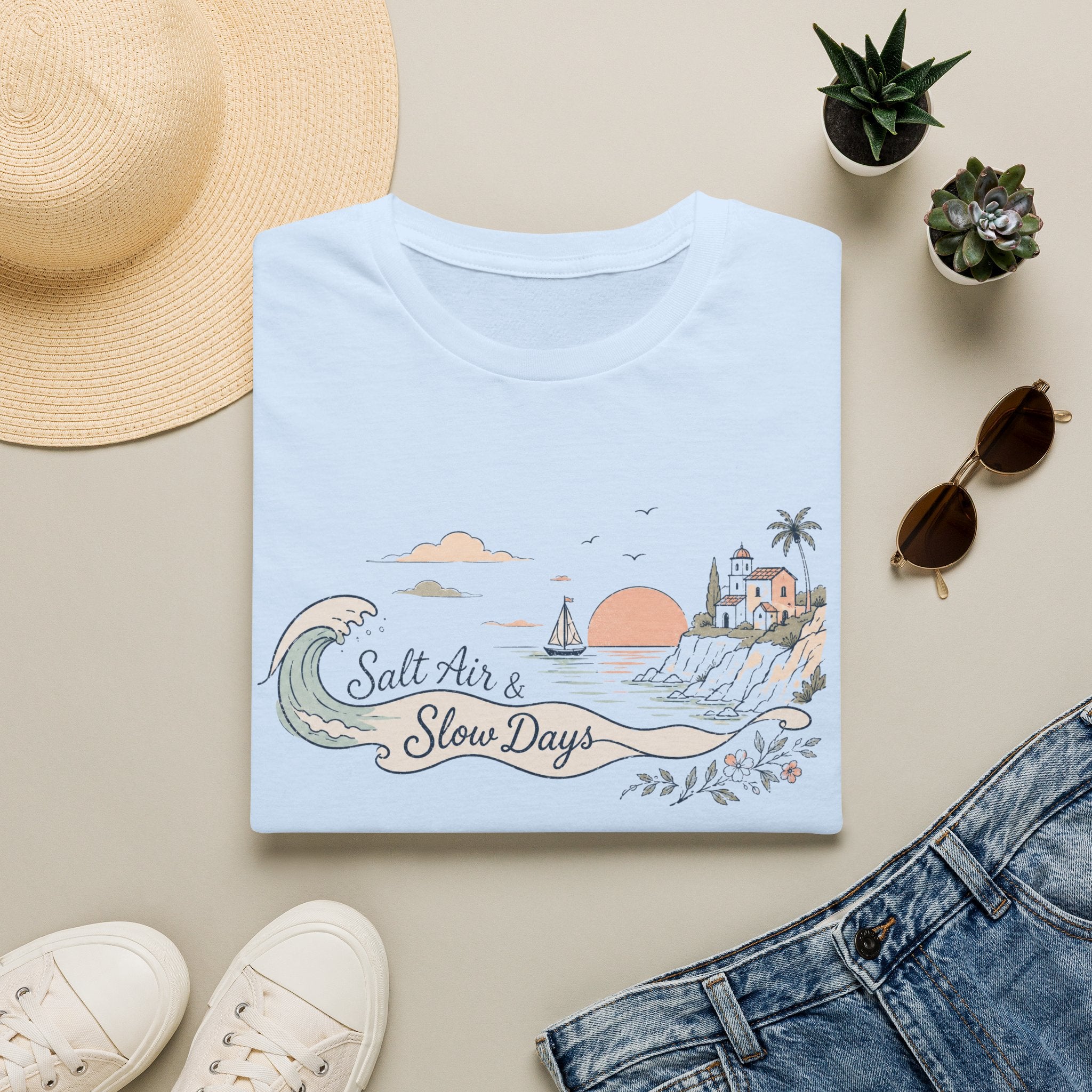 Salt Air & Slow Days T-Shirt
