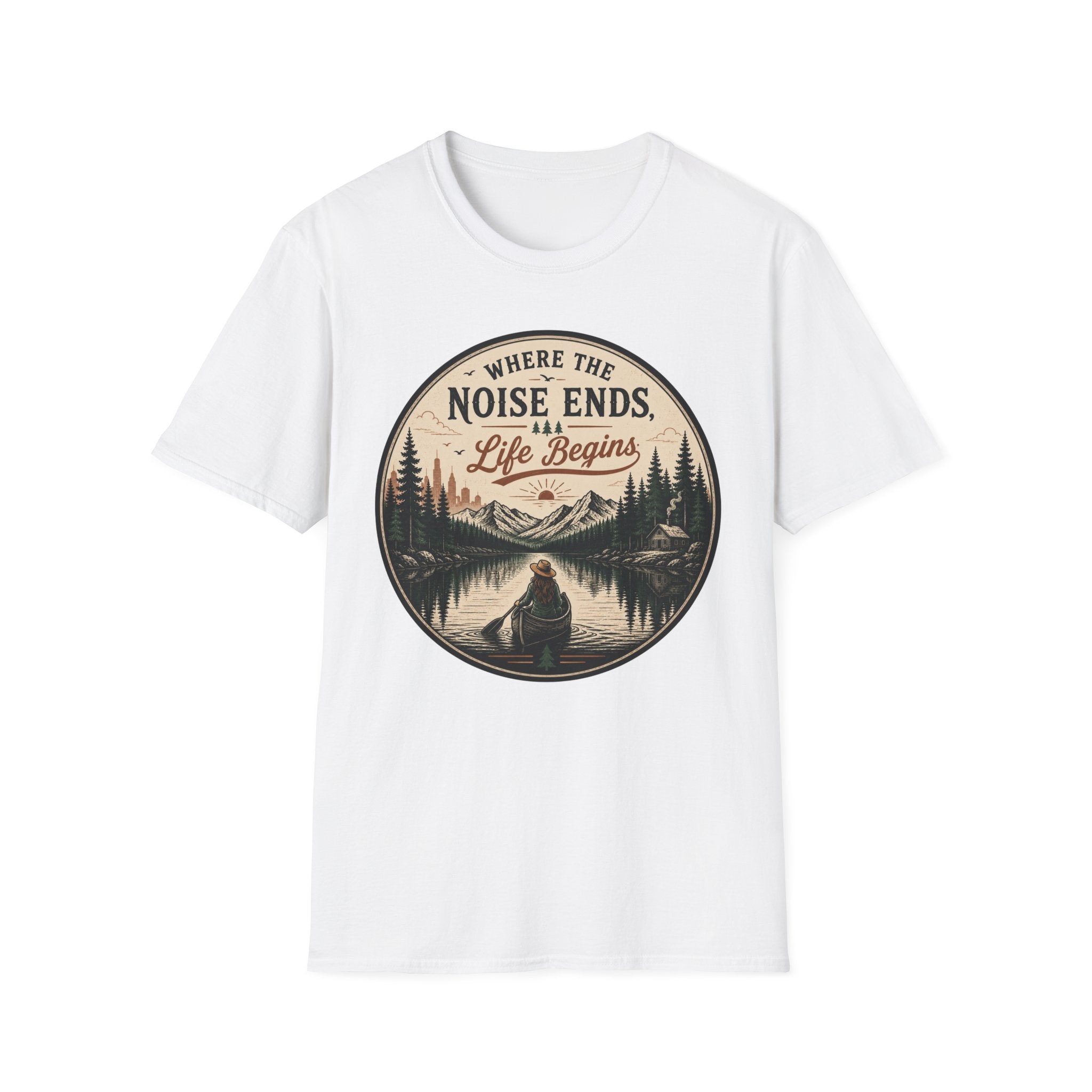 Where The Noise Ends Life Begins T-Shirt
