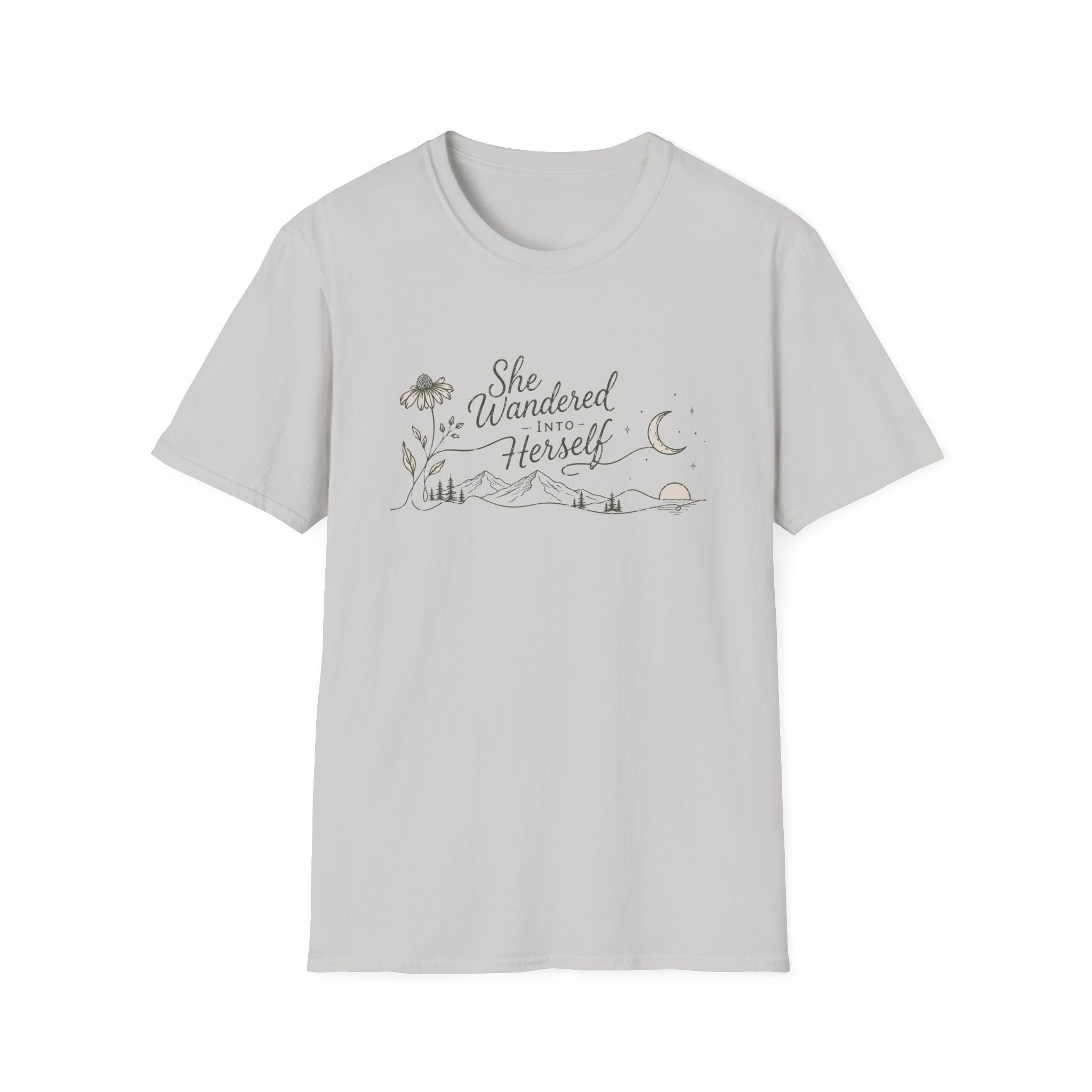 She Wandered Into Herself T-Shirt