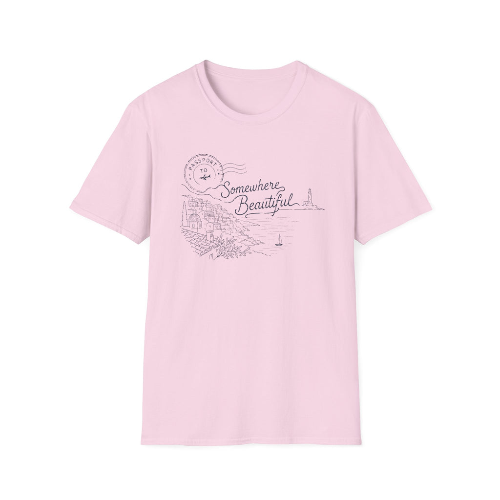 Passport To Somewhere Beautiful T-Shirt