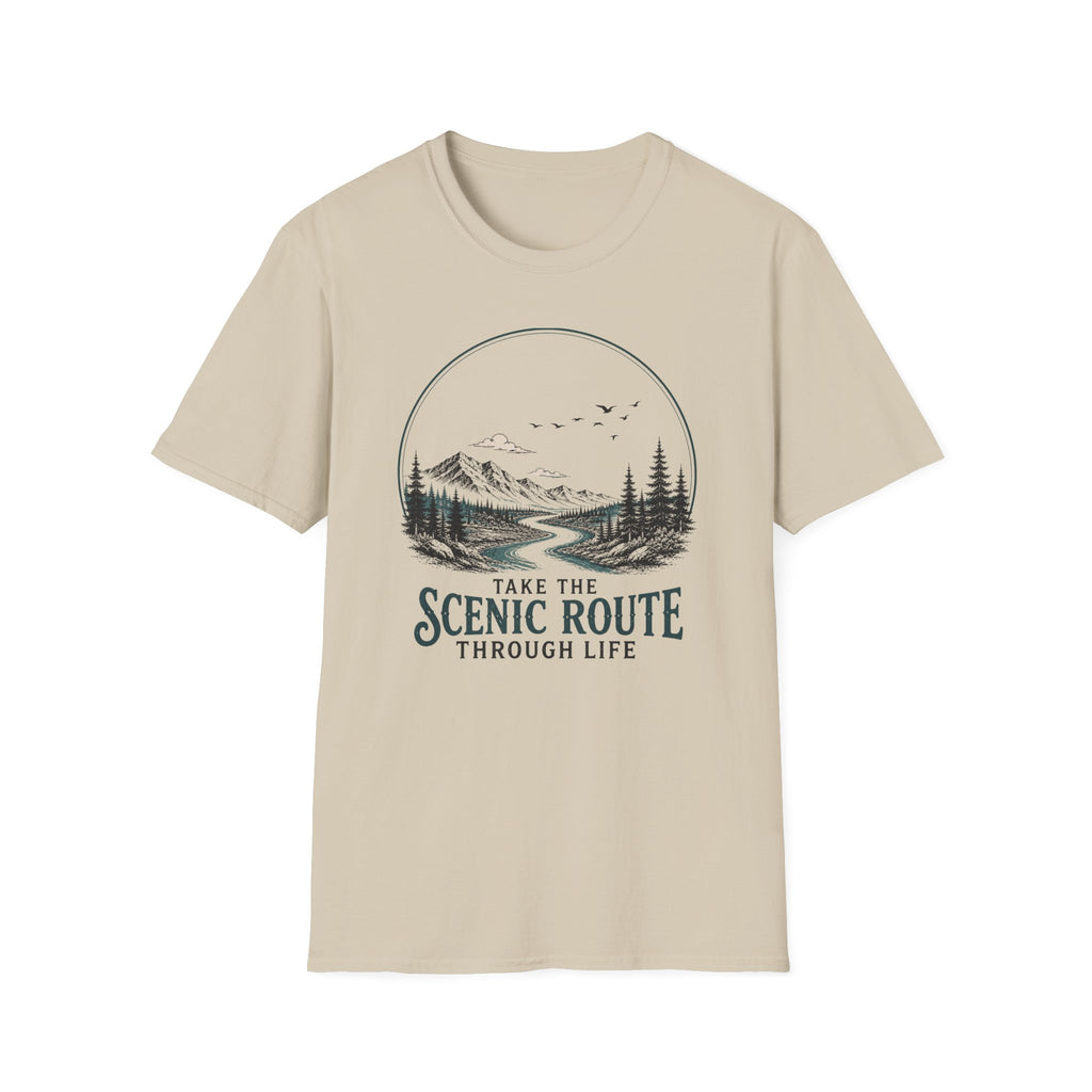 Take The Scenic Route Through Life T-Shirt