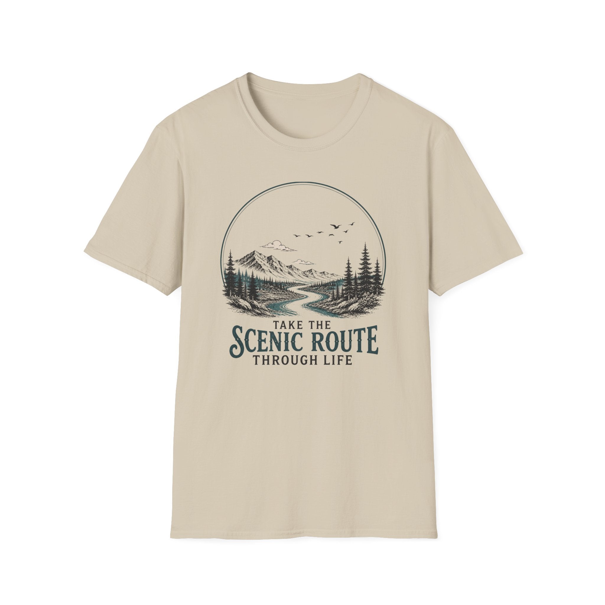 Take The Scenic Route Through Life T-Shirt