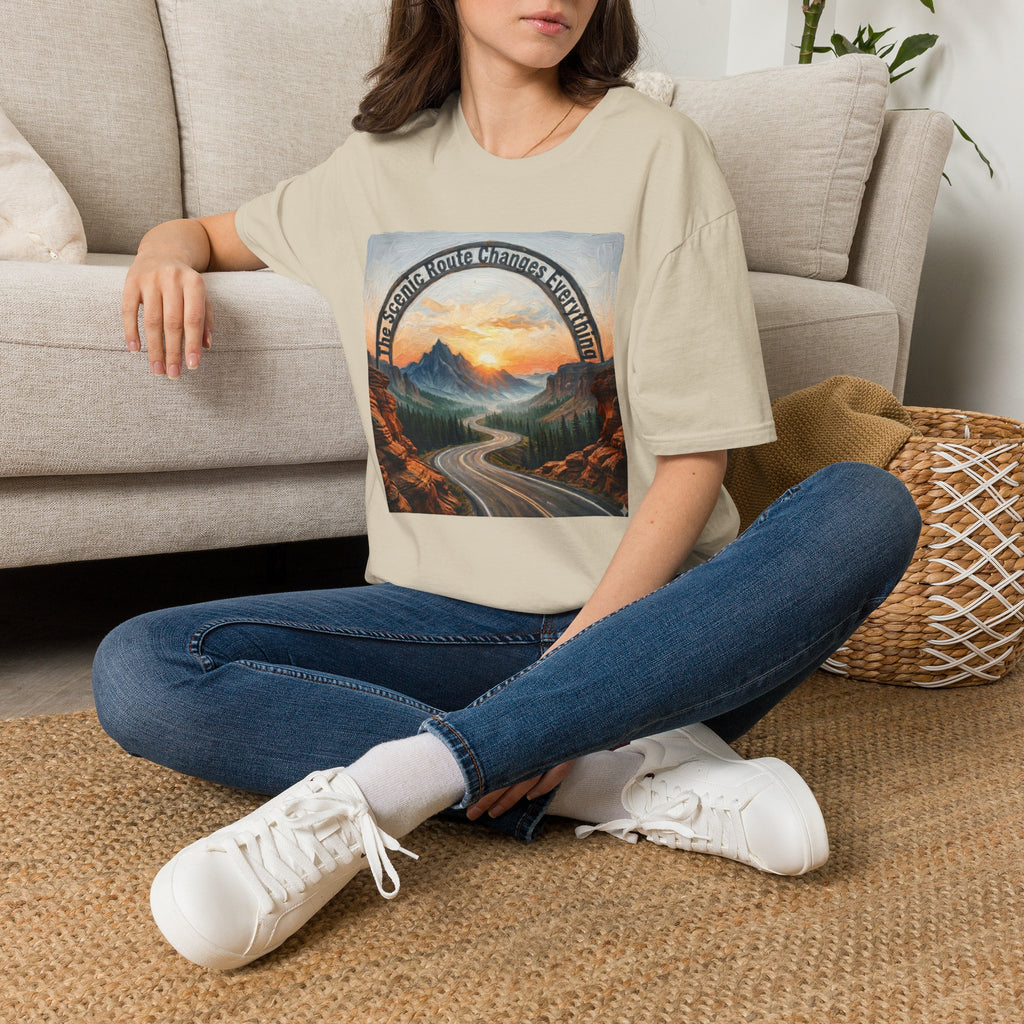 The Scenic Route Changes Everything T-Shirt