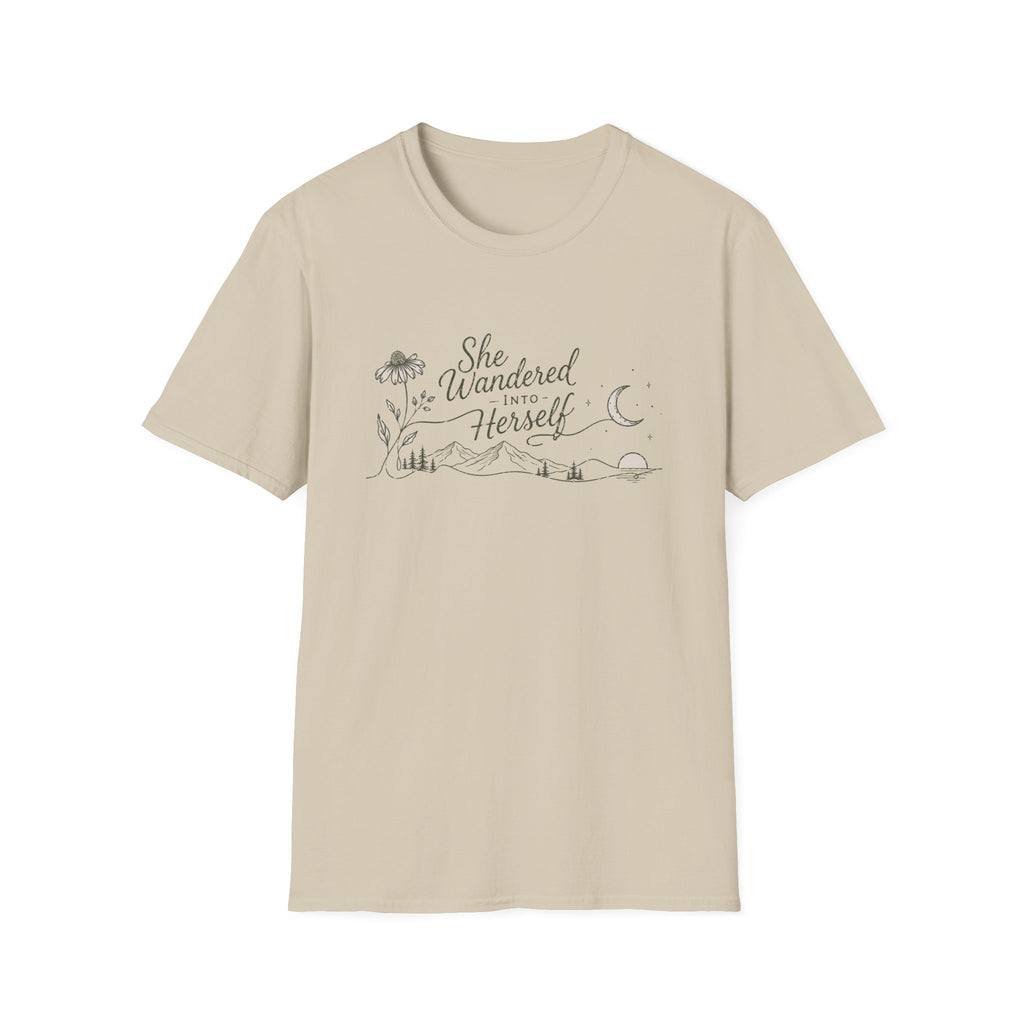 She Wandered Into Herself T-Shirt