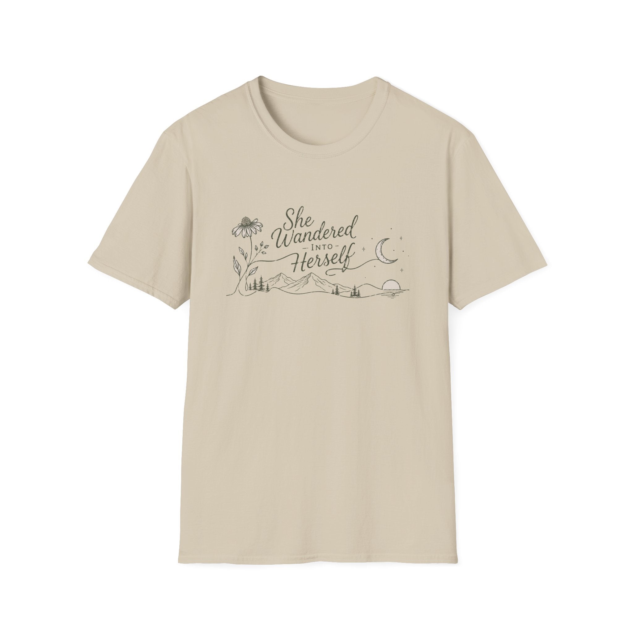 She Wandered Into Herself T-Shirt